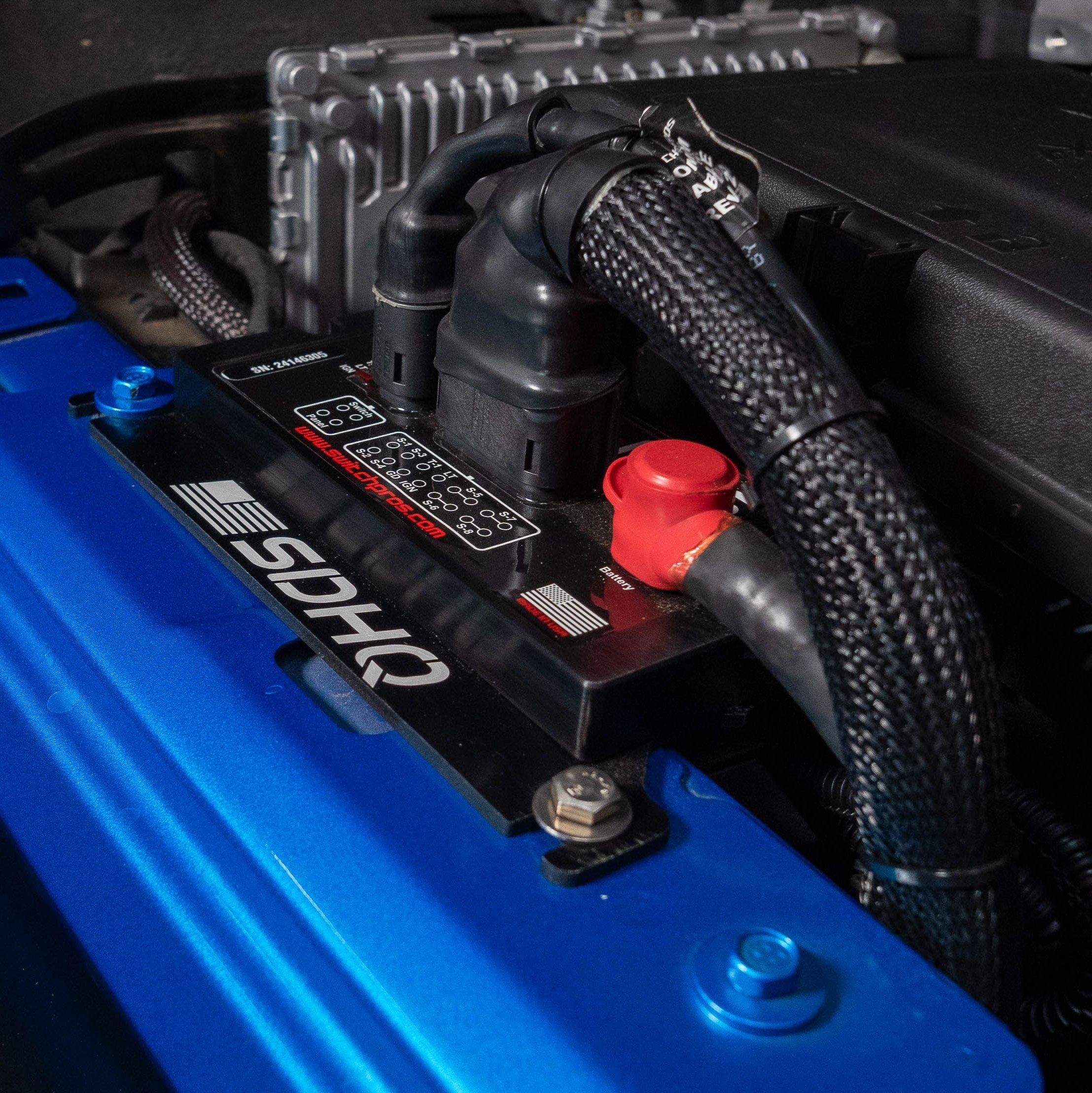 2023 Jeep JL EcoDiesel/V8 SDHQ Built Switch Pros Power Module Mount - Heavy Duty Off-Road Accessory for Jeep Wrangler JL & Gladiator JT - Perfect for Overlanding, Rock Crawling & 4x4 Adventures