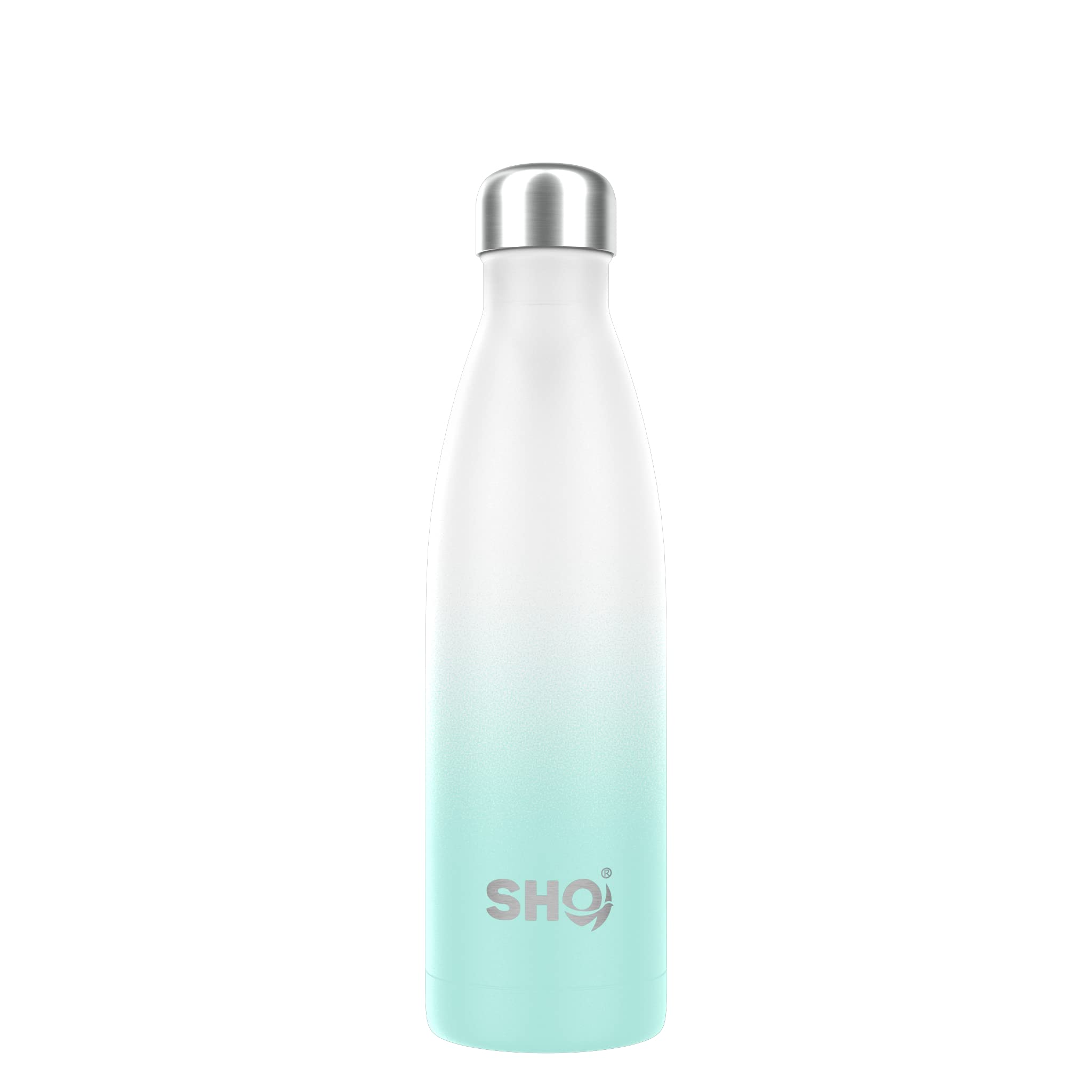 SHO Bottle - Premium Vacuum Insulated Stainless Steel Water Bottle - Keeps Drinks Cold 24 Hours & Hot 12 Hours - Double Wall BPA Free Sports Flask - Perfect for Gym, Hiking, Office & Outdoor Activities