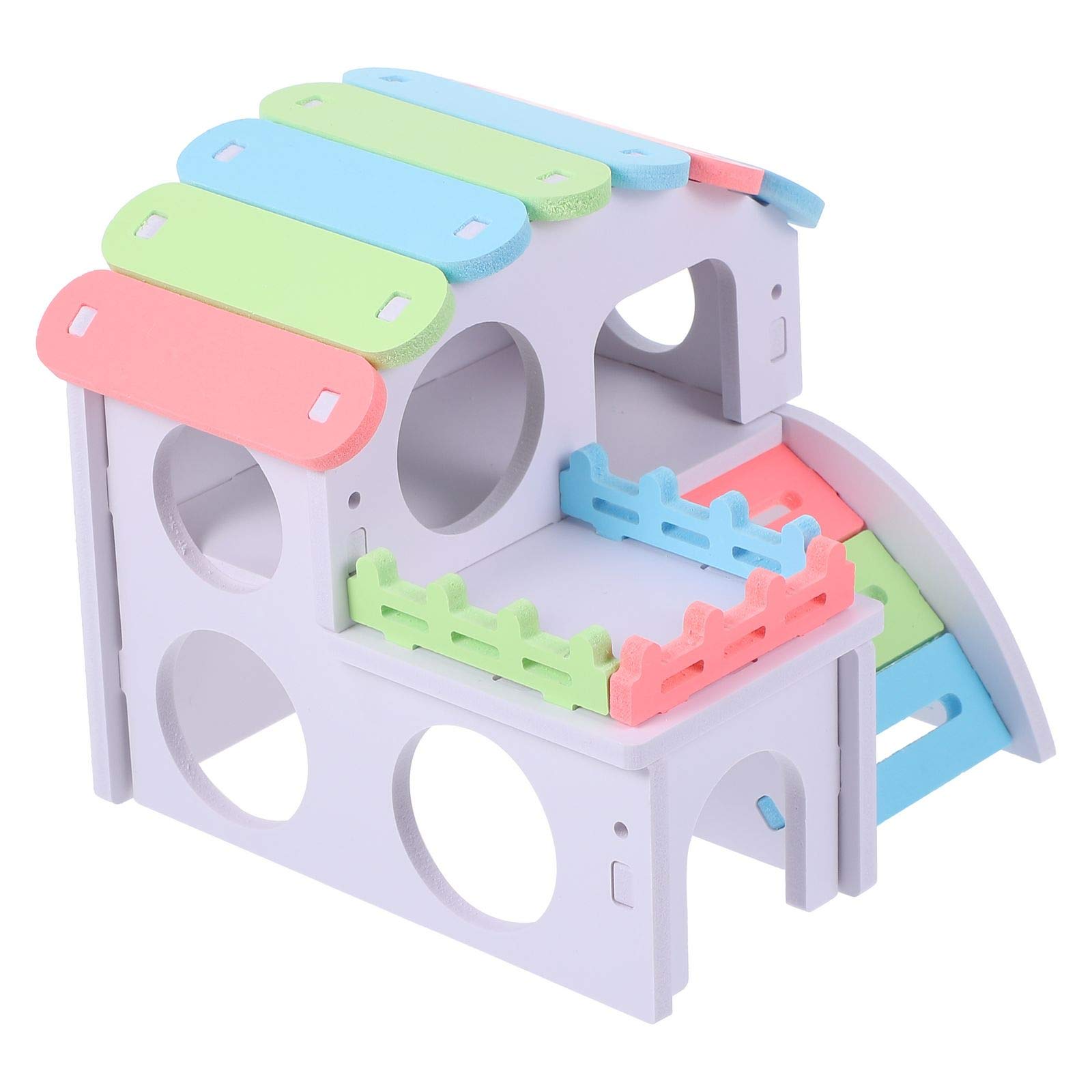 Mini Hamster House - Cozy Pet Sleeping Bed for Hedgehogs & Small Pets - Perfect for Play & Rest