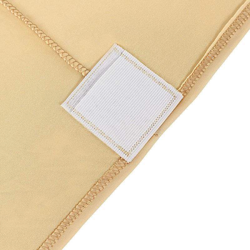 6 ft Stretch Spandex Tablecloth - 72 x 30 Inches Rectangular Fitted Table Cover for Banquet, Wedding & Party Decorations