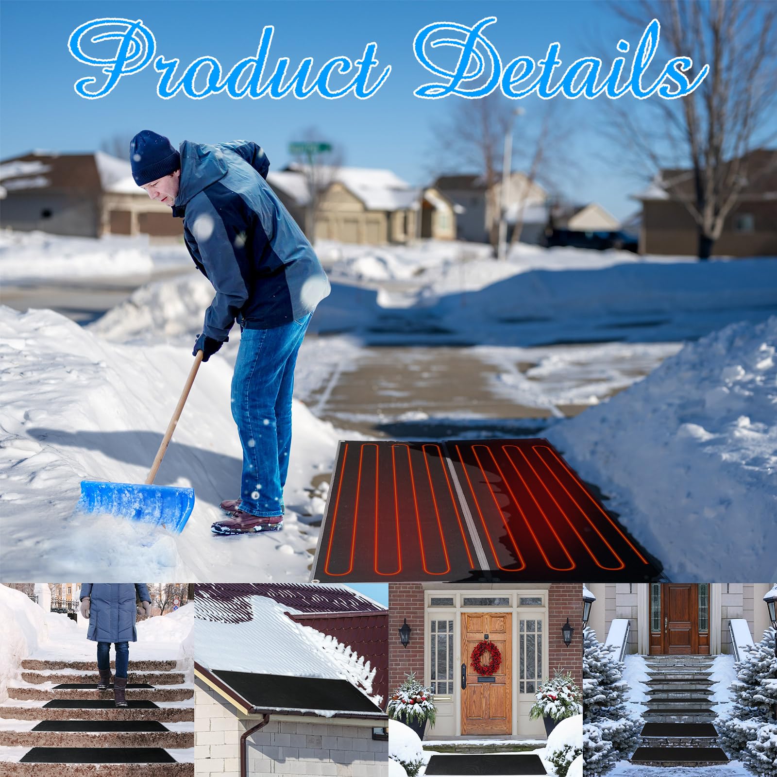 Heated Snow Melting Mats - 20