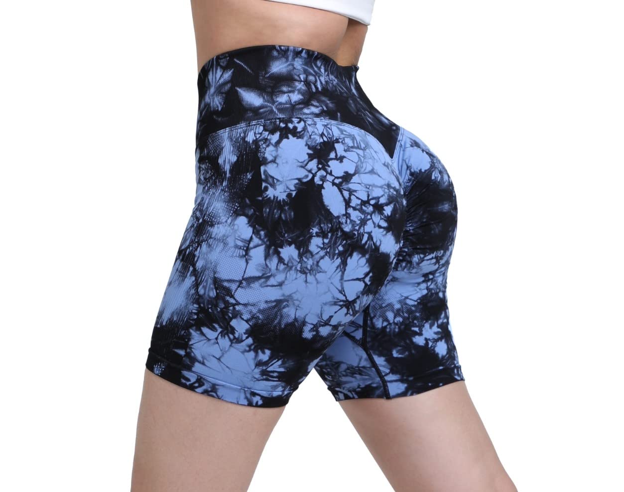 Women's High Waisted Seamless Scrunch Workout Shorts - Gym, Yoga, Running & Biker Shorts for Active Women | Perfect for Training, Lounge & Everyday Wear