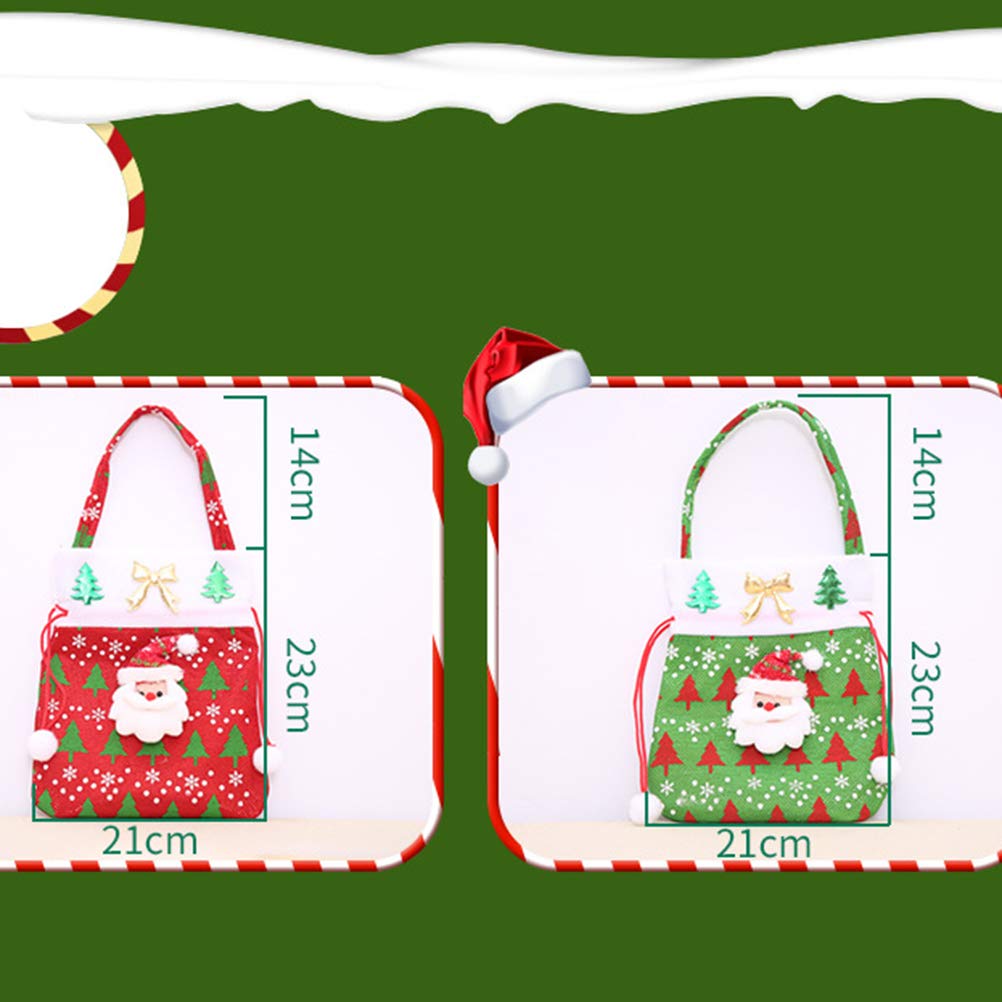 Festive Christmas Candy Bags - Holiday Party Decor & Gifts