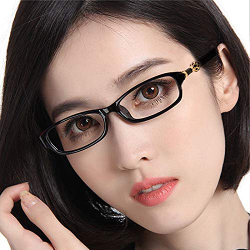 Blue Light Blocking Reading Glasses for Women - Anti-Glare Computer Glasses, Fashion Rectangular Readers (2 Pairs) - Perfect for Office Work, Screen Time & Reading