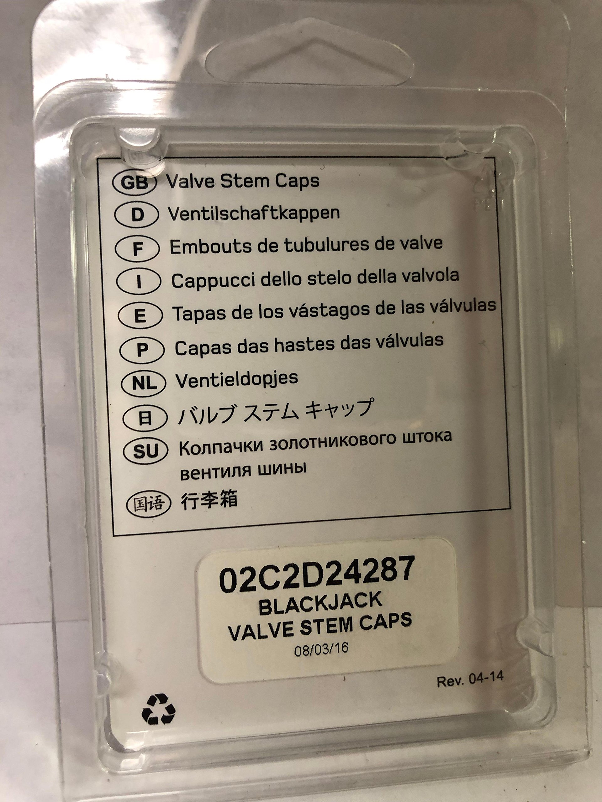 Jaguar Union Jack Valve Stem Caps - Stylish Car Accessories