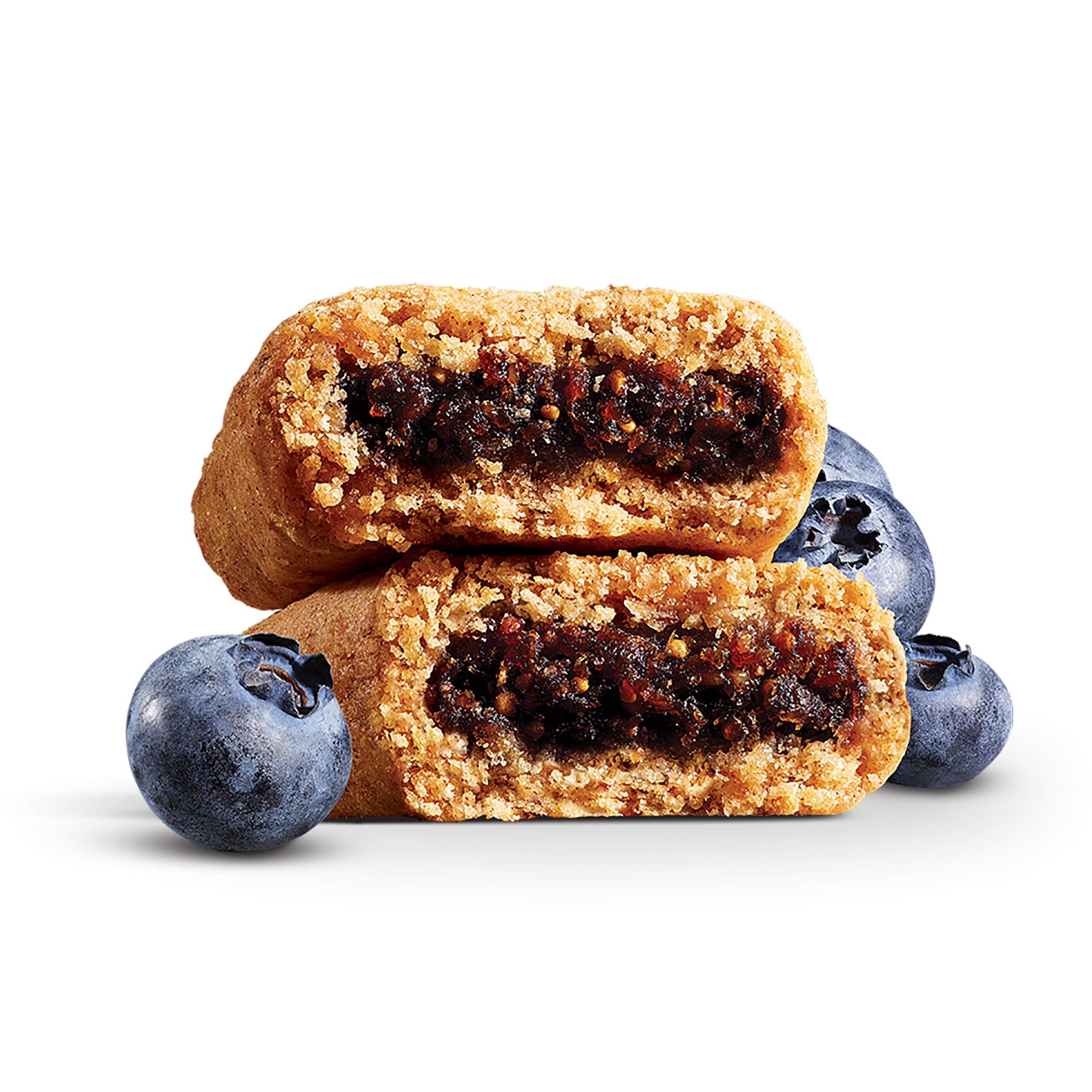 Nature's Bakery Gluten Free Fig Bars - Blueberry Flavor, Vegan & Non-GMO Snack Bars with Real Fruit, Pack of 7 (12 Count Each) | Healthy On-the-Go Snacks for Work, School & Outdoor Activities