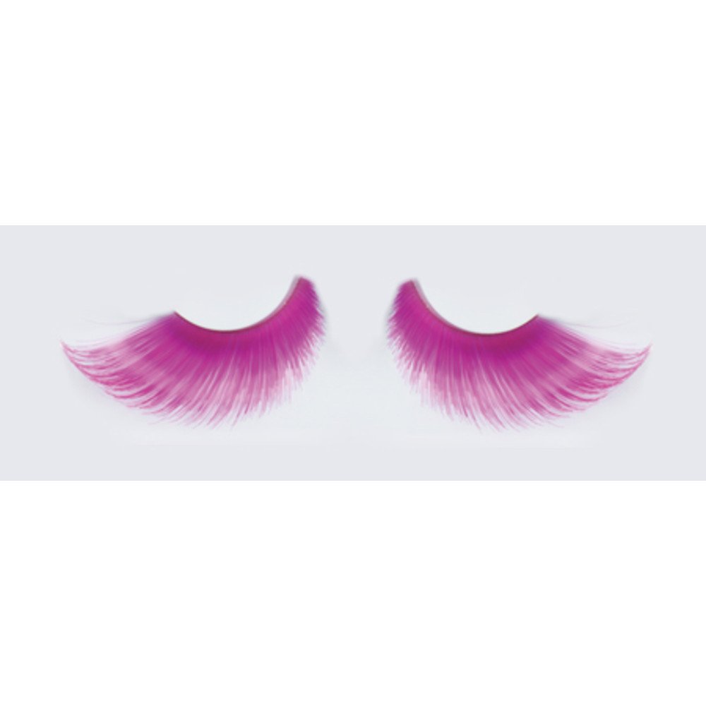 Stargazer Feather Eye Lashes Style 68 - Synthetic False Eyelashes with Glue Included for Dramatic Eye Makeup & Costume Parties