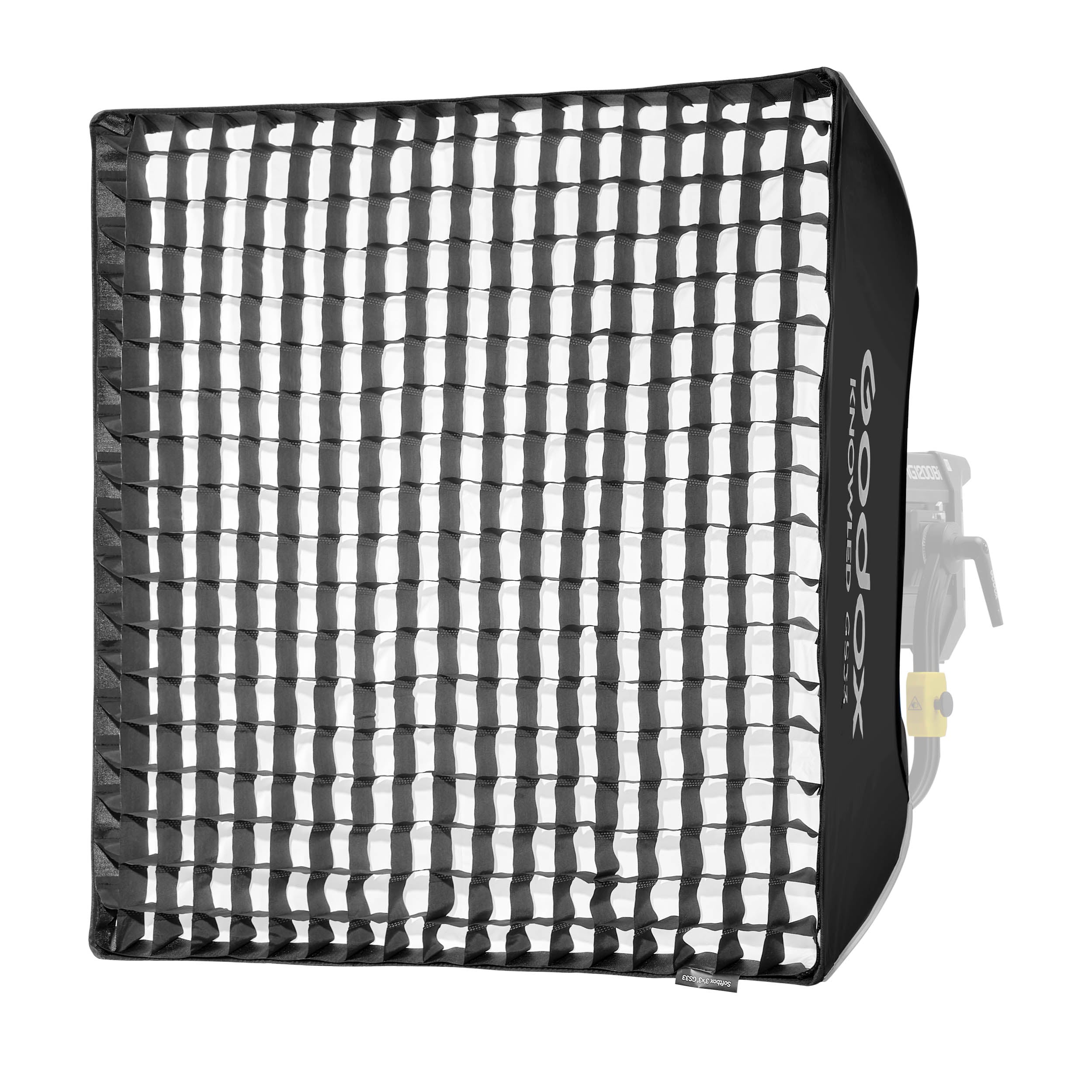 KNOWLED GS33 90x90cm (3x3ft) G Mount Softbox for MG1200Bi & MG2400Bi - Professional Photography Lighting Diffuser for Studio & Portrait Shoots