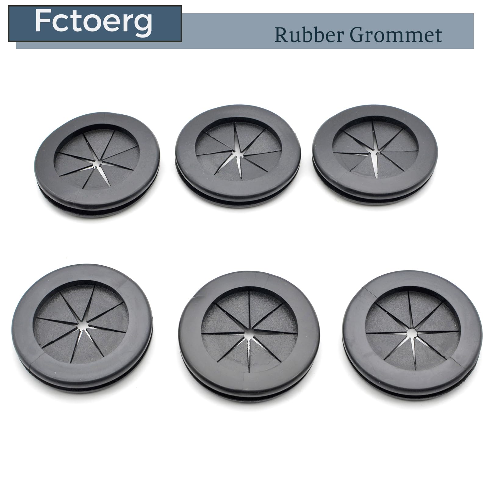 2 Inch Rubber Grommets - Firewall Hole Plugs for Wiring Protection (Pack of 10) - Durable Electrical & Plumbing Grommets for 2