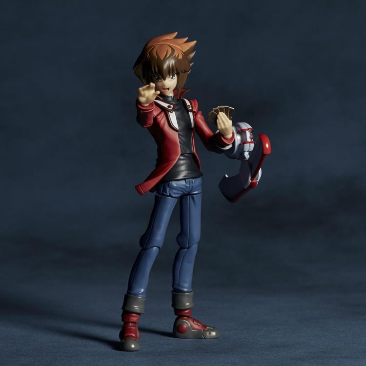 Amazing Yamaguchi Revoltech Figure Judai Yuki (Jaden Yuki) NR019 - Highly Articulated Anime Action Figure for Collectors - Perfect for Display, Photography, and Yu-Gi-Oh! GX Fans