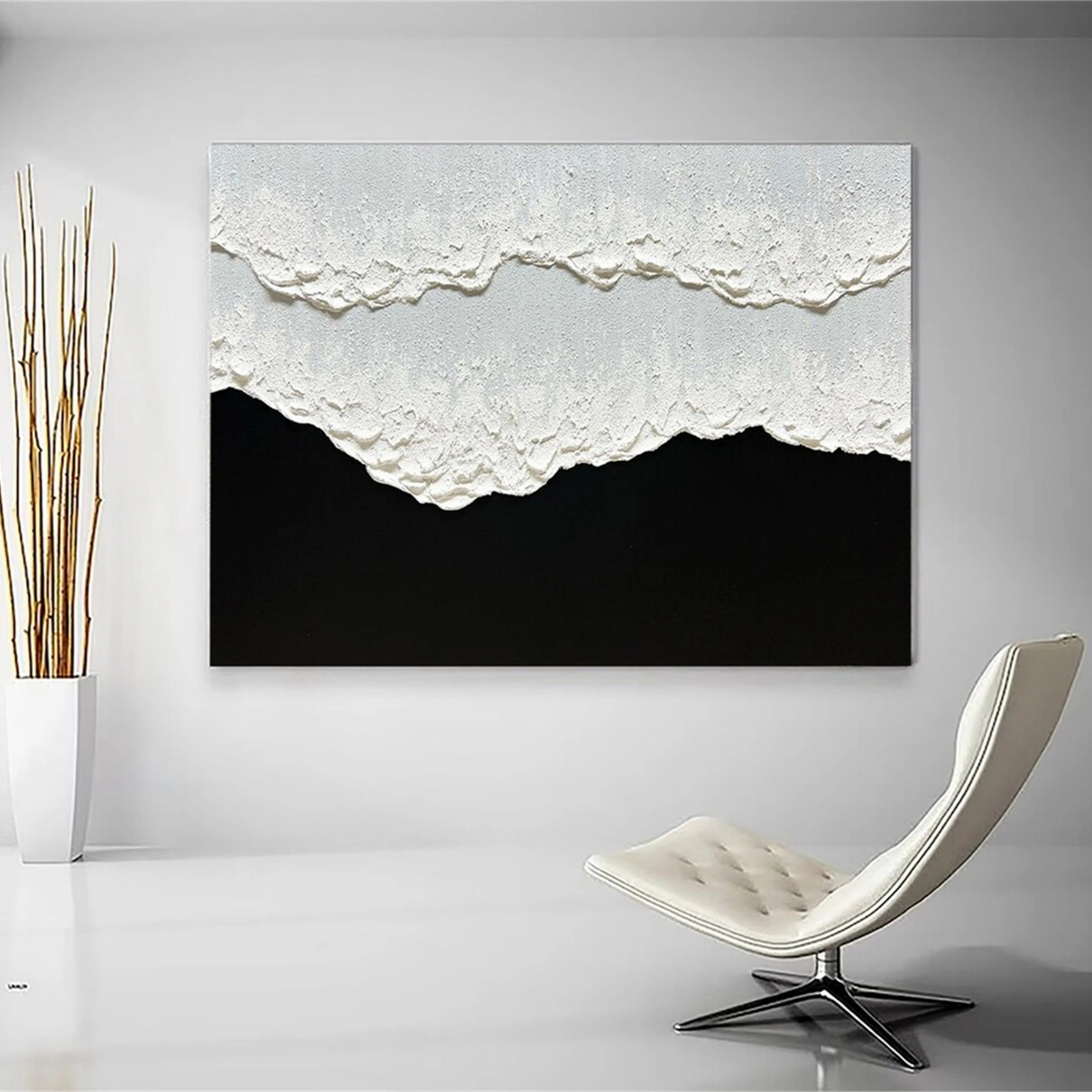 Ocean And Sky Painting #OS 096 - Stunning Seascape Wall Art for Home & Office Decor - Perfect for Living Room, Bedroom or Beach House