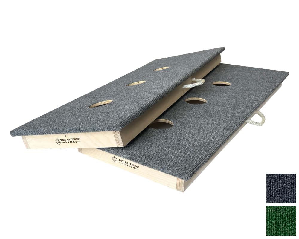 Premium 3 Hole Washer Toss Game Set - Outdoor Lawn Washers Boards for Backyard, Tailgating, Camping & BBQ Parties - Durable Cornhole Alternative for Adults & Kids