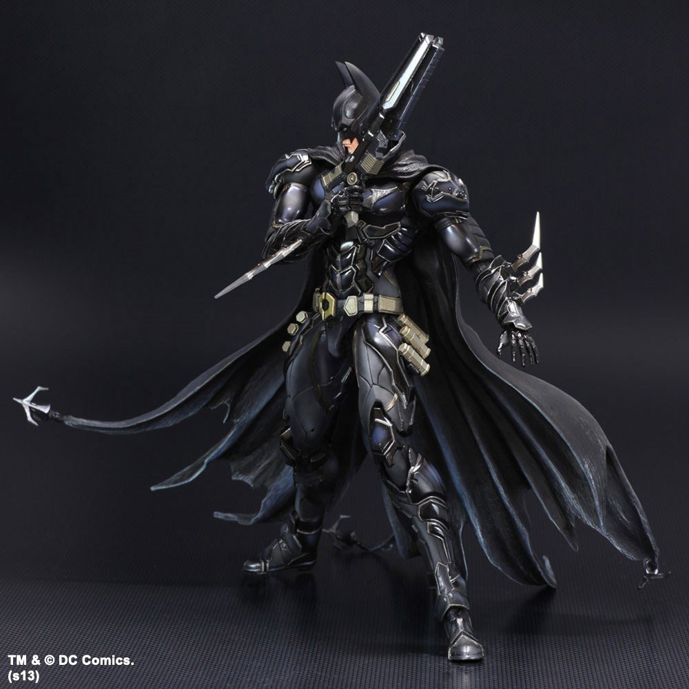 Square Enix DC Comics Variant Play Arts Kai Batman PVC Action Figure - Japan Import - Collectible Toy for Display & Superhero Fans