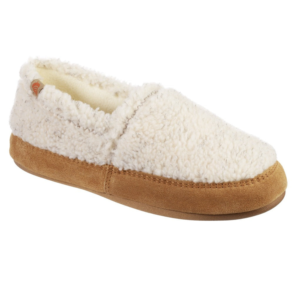 Women's Ela Moc Slippers with Indoor/Outdoor Sole - Cozy House Shoes for Women, Comfortable Slip-On Loafers for Home, Office & Travel