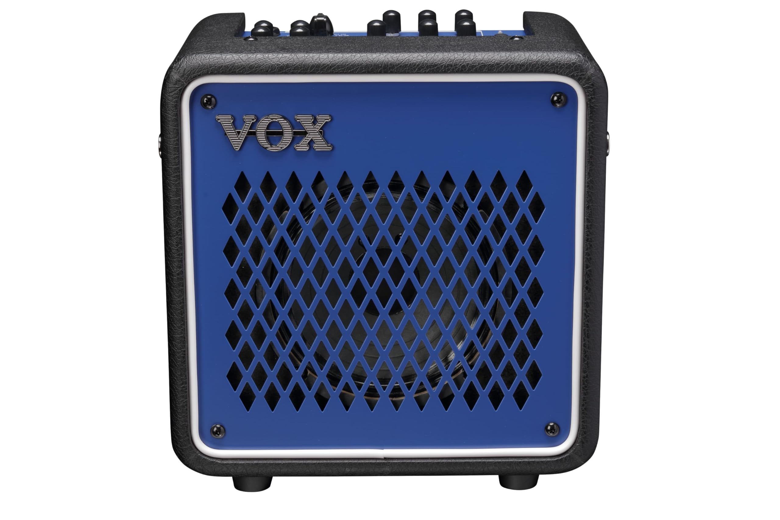 VOX Mini GO 10 Iron Blue 10W Guitar & Vocal Combo Amplifier with Transistor Effects - 6.5
