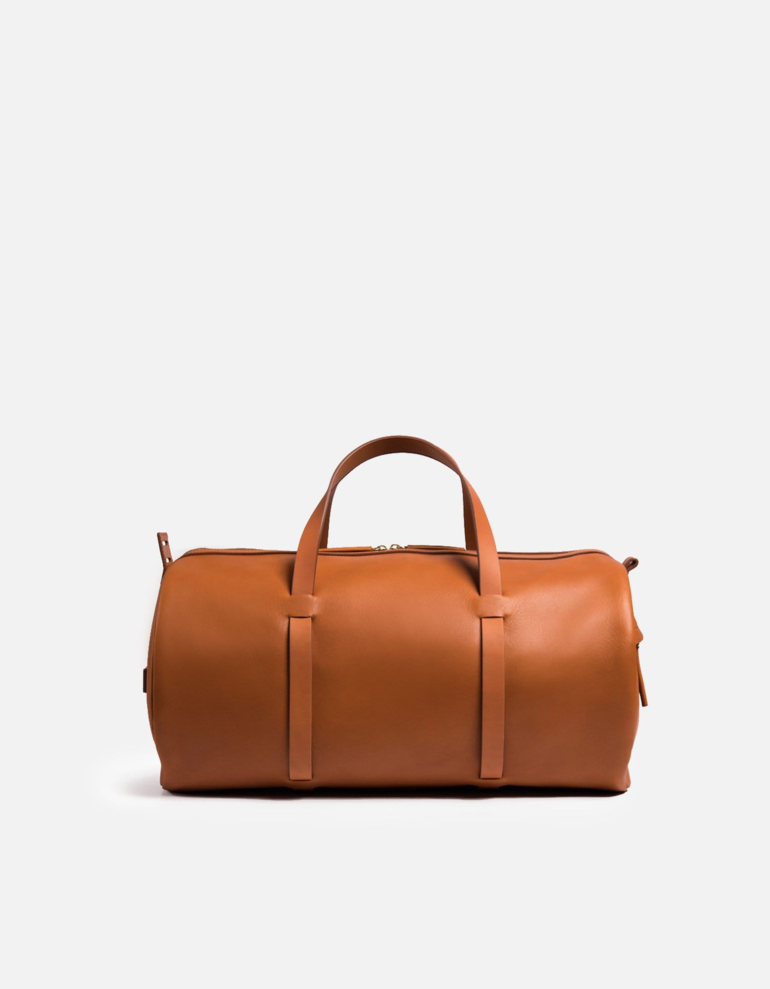 Vintage Cognac Leather Duffle Bag for Men - Stylish Travel Duffel & Gym Bag - Perfect for Weekend Getaways, Workouts & Business Trips