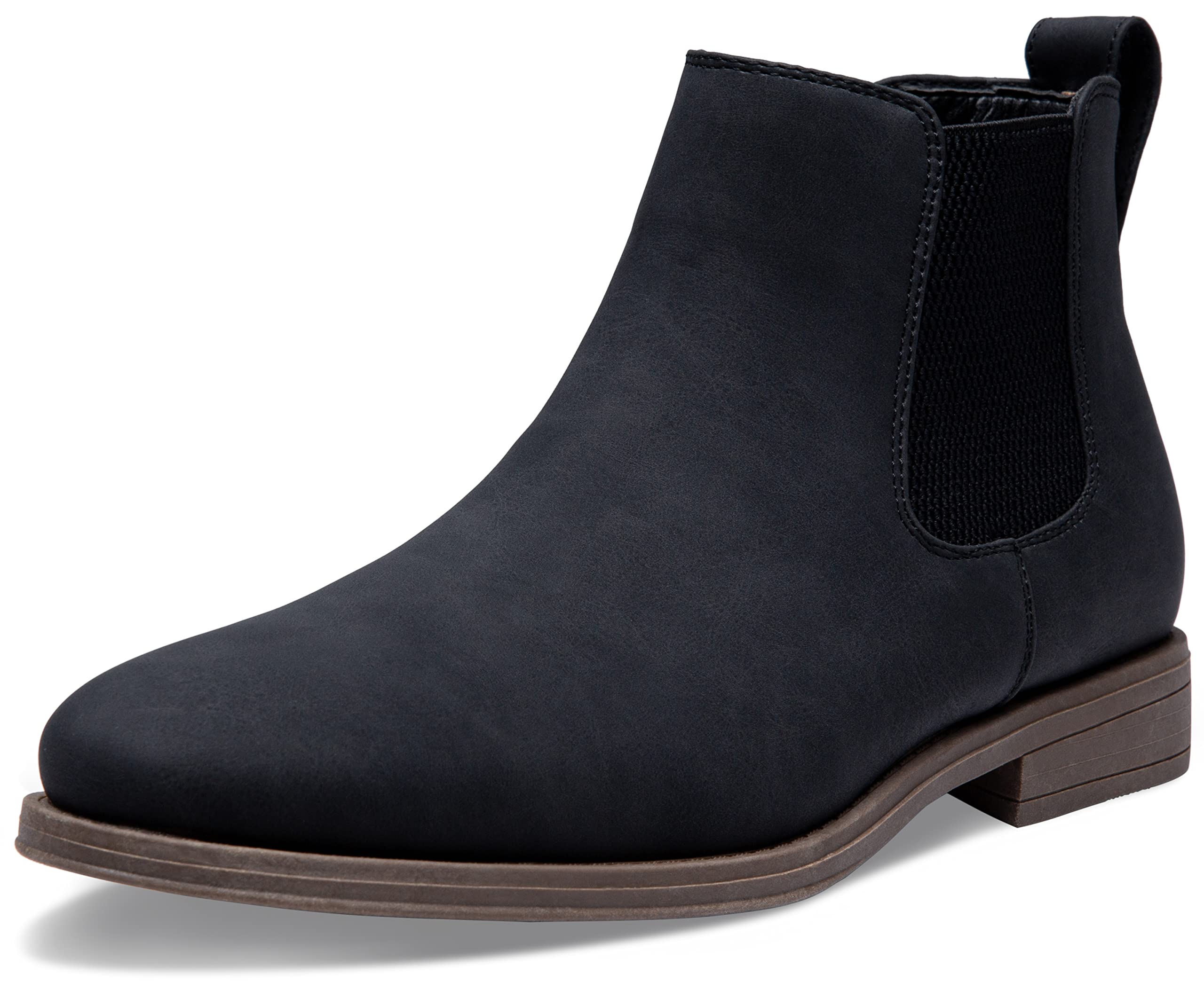 JOUSEN Men's Chelsea Boots Suede Ankle Boots - Casual Fall & Winter Shoes for Men | Waterproof Comfortable Slip-On Boots for Work, Travel & Outdoor Activities
