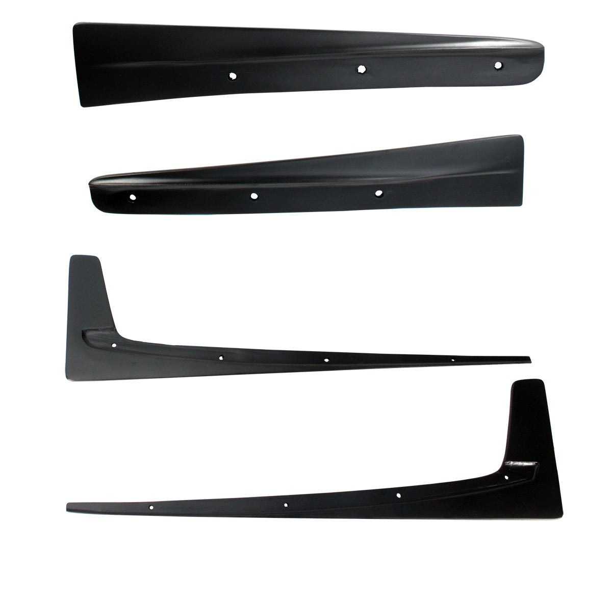 2009-2012 Nissan GT-R Mud Flap Kit - Front & Rear Splash Guards - GTRKB128214 - Perfect for Off-Roading & All-Weather Protection