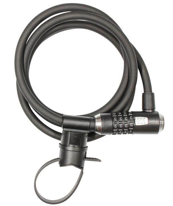 Kryptonite KryptoFlex 1218 Combo Cable Bike Lock - Heavy Duty Anti-Theft Security for Bicycles, Scooters, and Motorcycles - Perfect for Urban Commuting & Outdoor Adventures