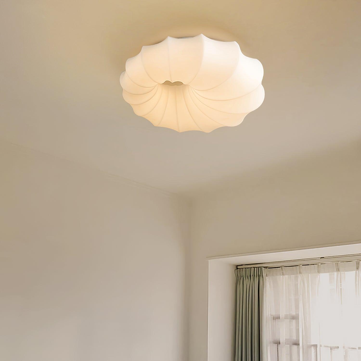 Modern Malibu Ceiling Lamp - Sleek LED Flush Mount Light Fixture for Bedroom, Living Room & Kitchen - Energy Efficient Indoor Lighting Solution