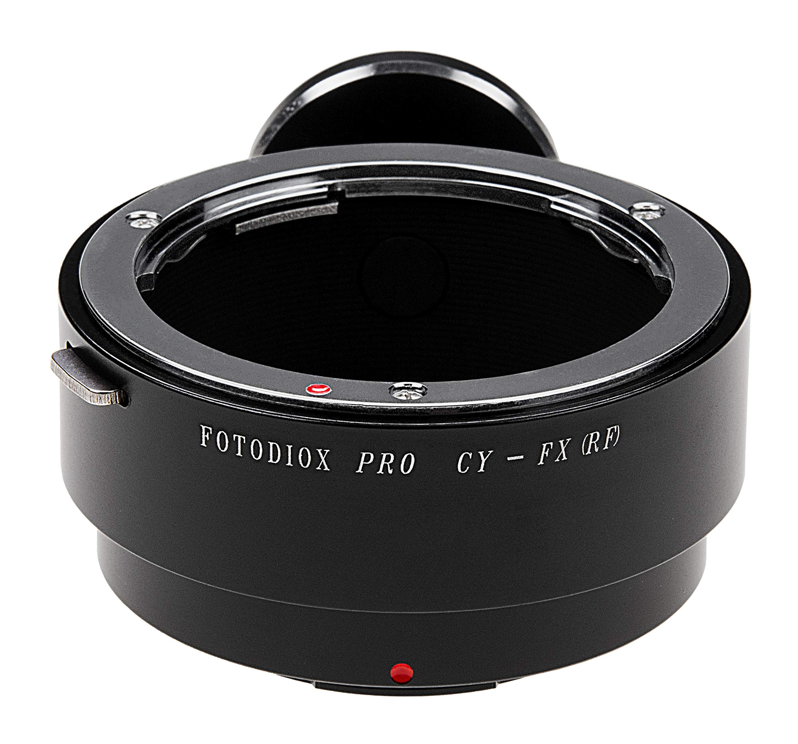 Fotodiox Pro Lens Mount Adapter - Contax/Yashica (C/Y) to Fujifilm X Mount - Compatible with Fujifilm X-Pro1, X-E1 & X-Series Mirrorless Cameras - Perfect for Photography, Videography & Travel Shooting