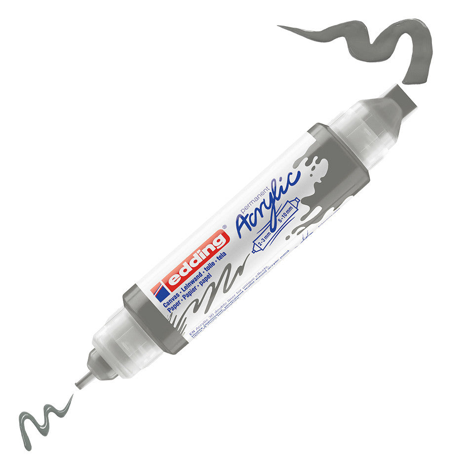 edding 5400 Acrylic 3D Double Liner - Premium Paint Marker for DIY Crafts, Signage & Art Projects - Perfect for Glass, Metal, Wood & Canvas Surfaces