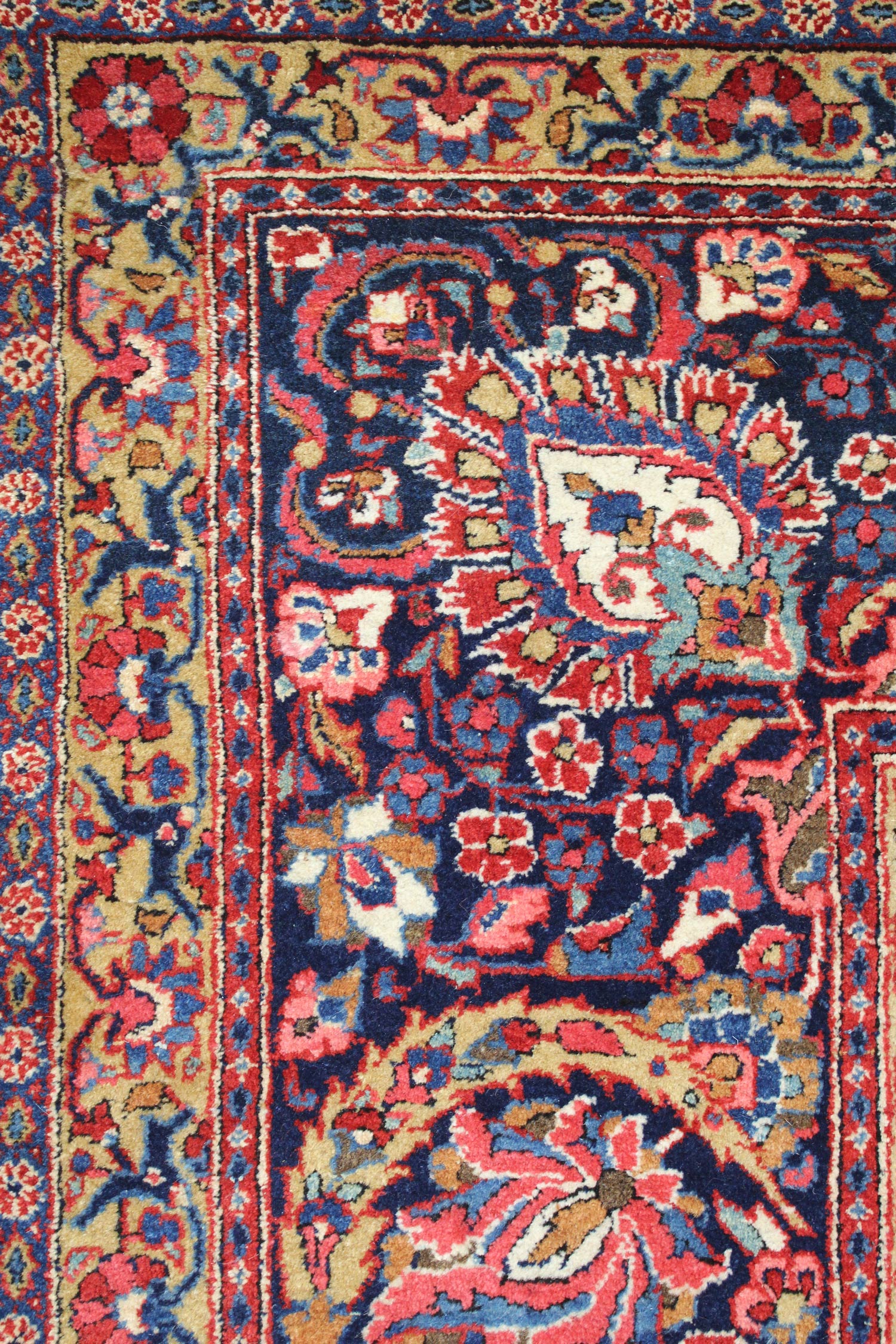 Antique Keshan Handwoven Traditional Persian Rug JF8408 - Perfect for Living Room, Bedroom & Home Decor
