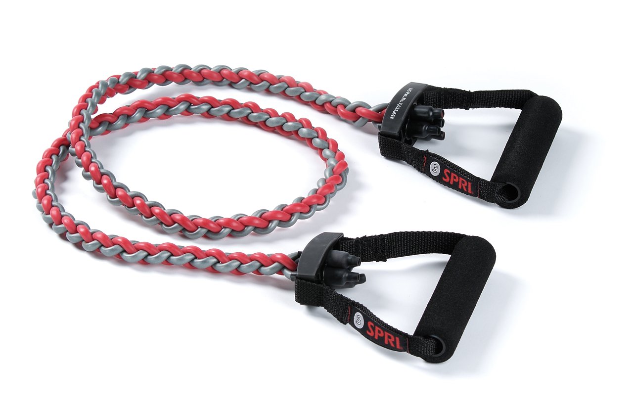 SPRI Braided Xertube Resistance Bands - Premium Workout Bands for Men & Women - Home Gym Fitness Equipment for Strength Training & Weight Resistance - Perfect for Full-Body Workouts, Physical Therapy & Muscle Recovery