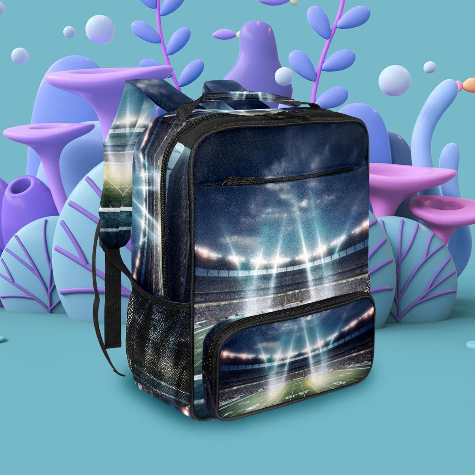 Premium Travel & Work Backpack - Durable Laptop Backpack for Men & Women | Perfect for Commuting, Hiking & American Football Games
