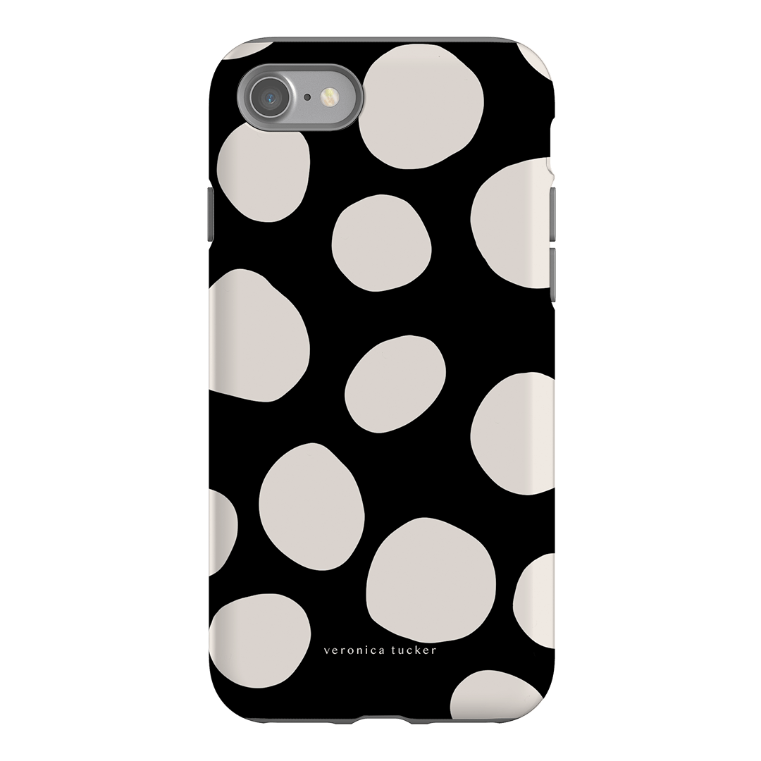 Premium Pebbles Noir Phone Case - Slim Protective Cover for iPhone & Samsung - Perfect for Everyday Use, Travel & Outdoor Activities