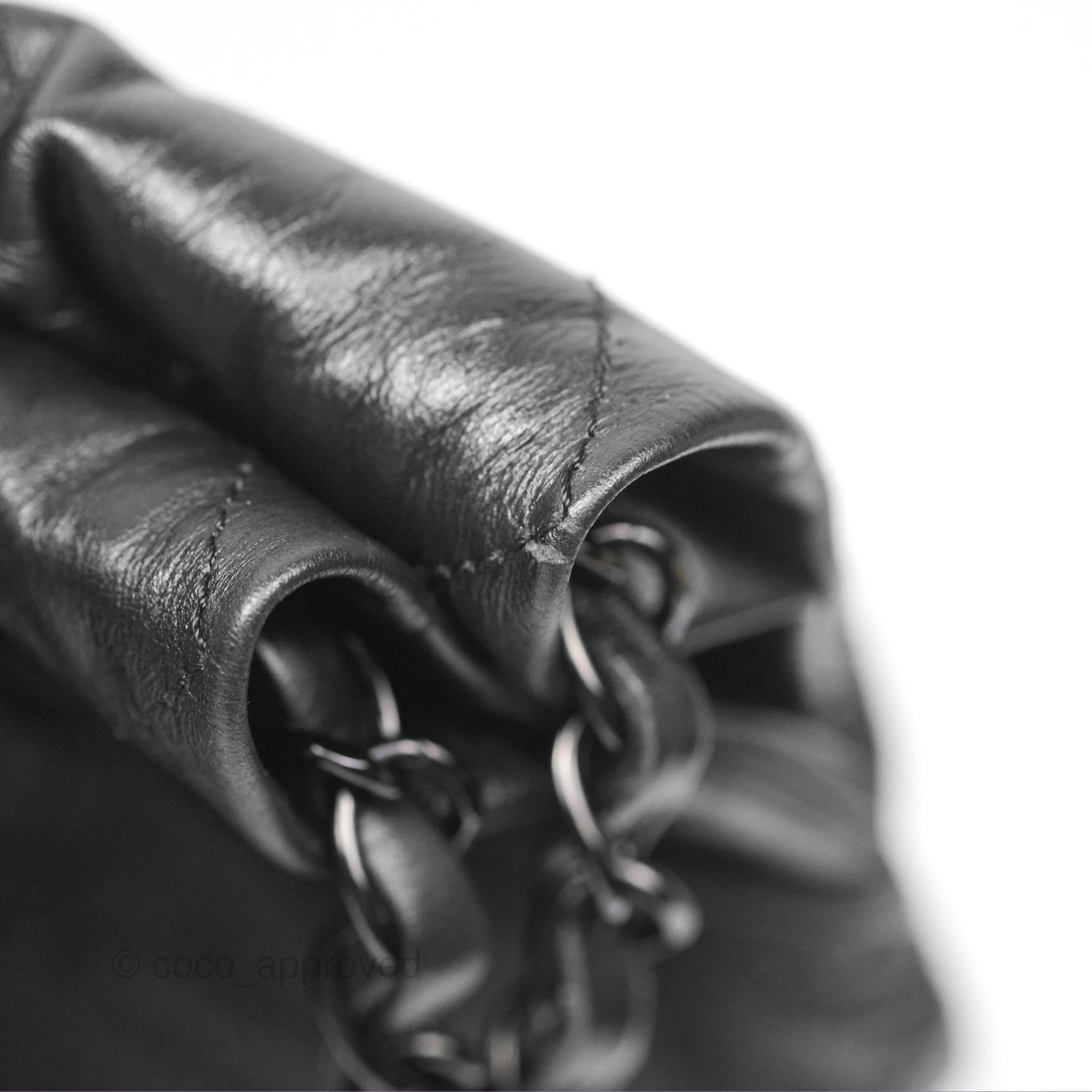 Chanel 22 Medium Black Calfskin Leather Handbag with So Black Hardware - Luxury Shoulder Bag for Women, Perfect for Work, Evening Events & Travel