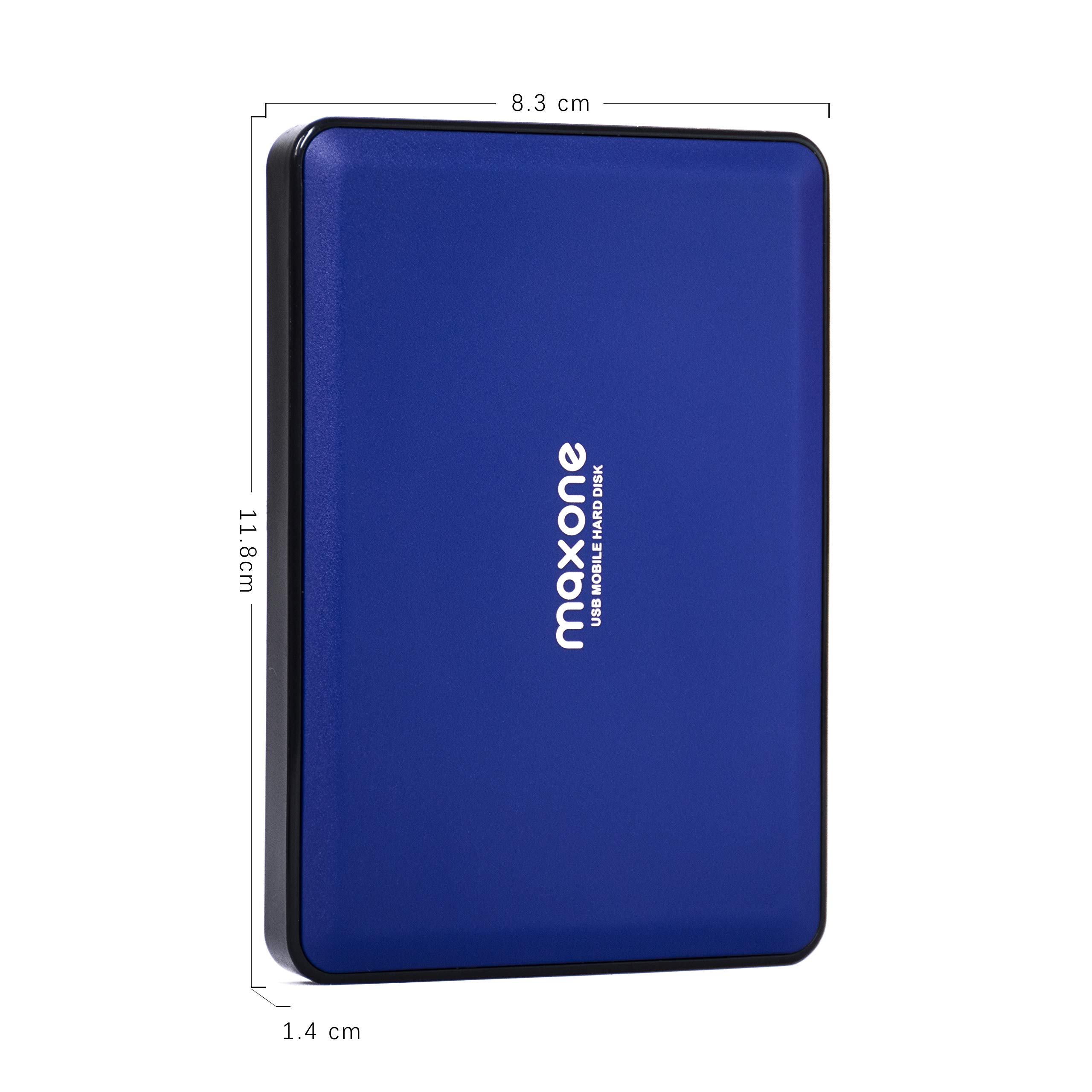 Maxone 160GB Portable External Hard Drive USB 3.0 - Ultra Slim 2.5