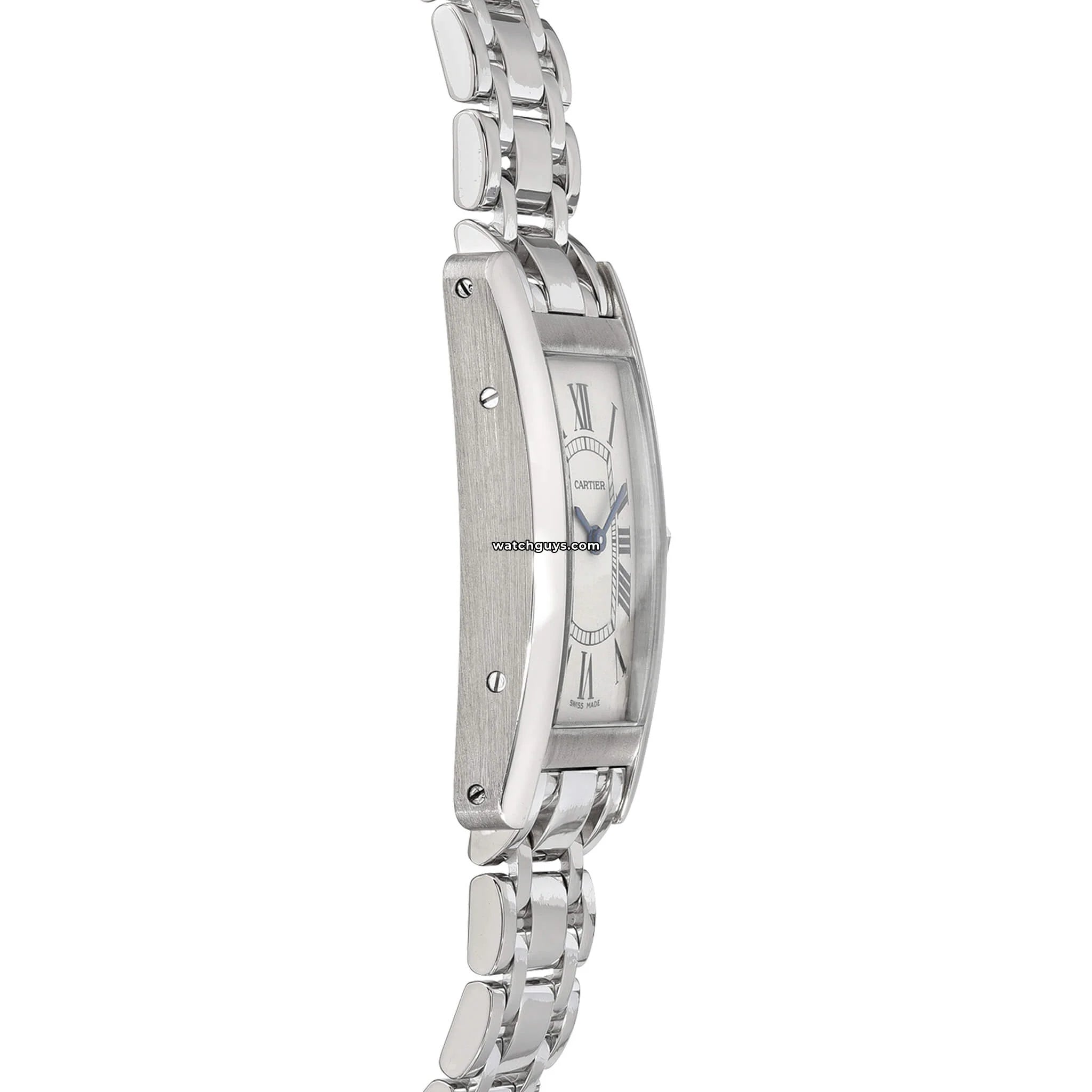 Cartier Tank Americaine Small W26019L1 Luxury Watch - Elegant Swiss Made Timepiece for Women & Men - Perfect for Business, Formal Events & Everyday Wear
