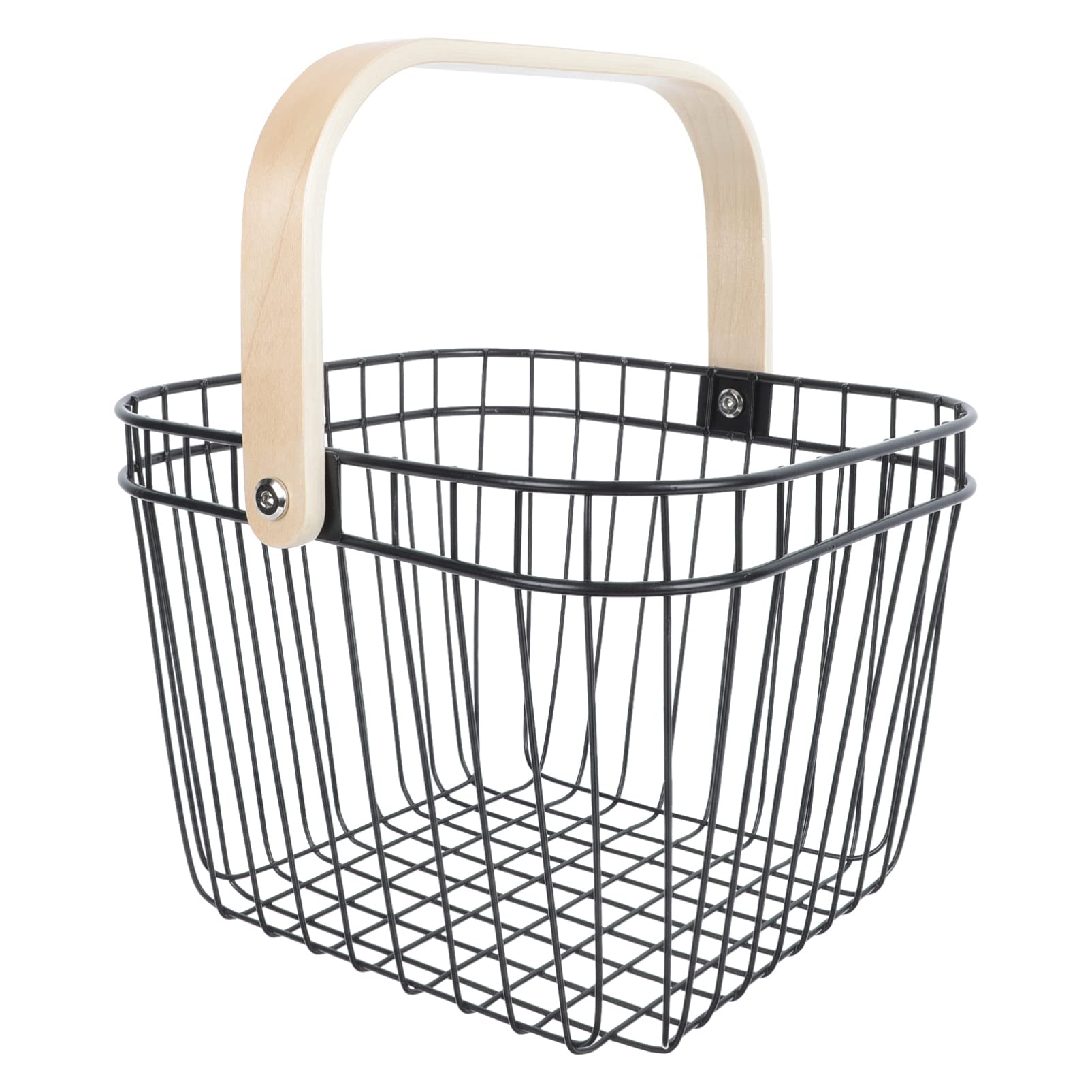 1pc Creative Iron Fruit Basket - Large Capacity Storage Basket for Fruits, Snacks, Bread & Food | Durable Home Storage Container for Kitchen, Dining Room & Pantry Organization
