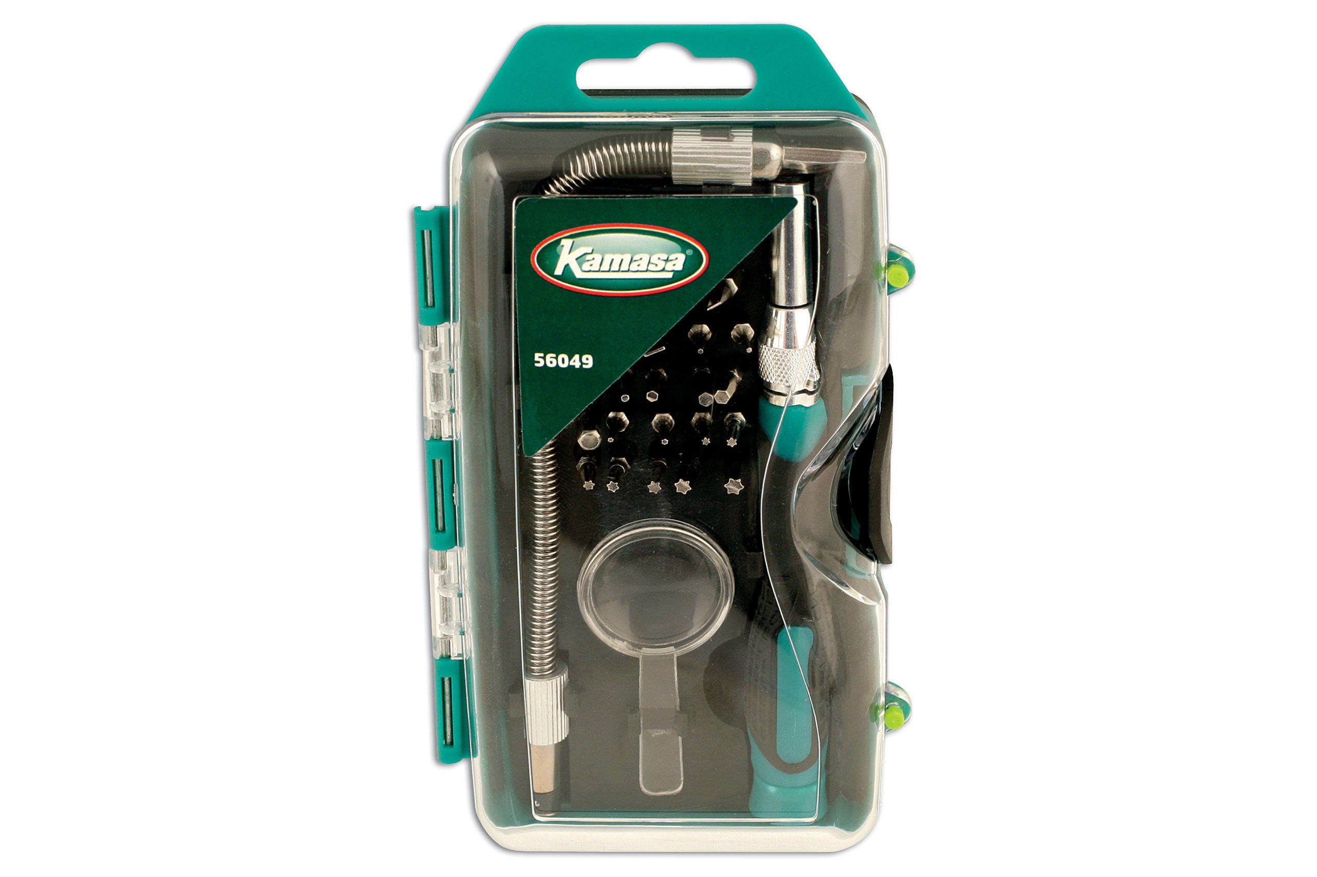 Kamasa LAS56049 33-Piece Precision Tool Kit for Electronics, Jewelry & Watch Repair - Essential for DIY, Hobbyists & Professionals