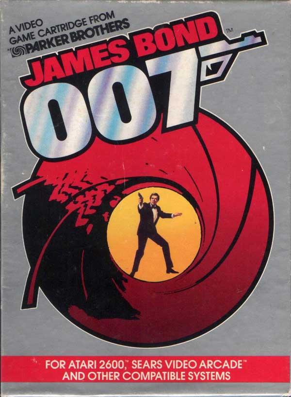 007 James Bond Atari 2600 Retro Video Game Cartridge - Classic Action Adventure for Vintage Gaming Enthusiasts | Perfect for Collectors & 80s Nostalgia Fans