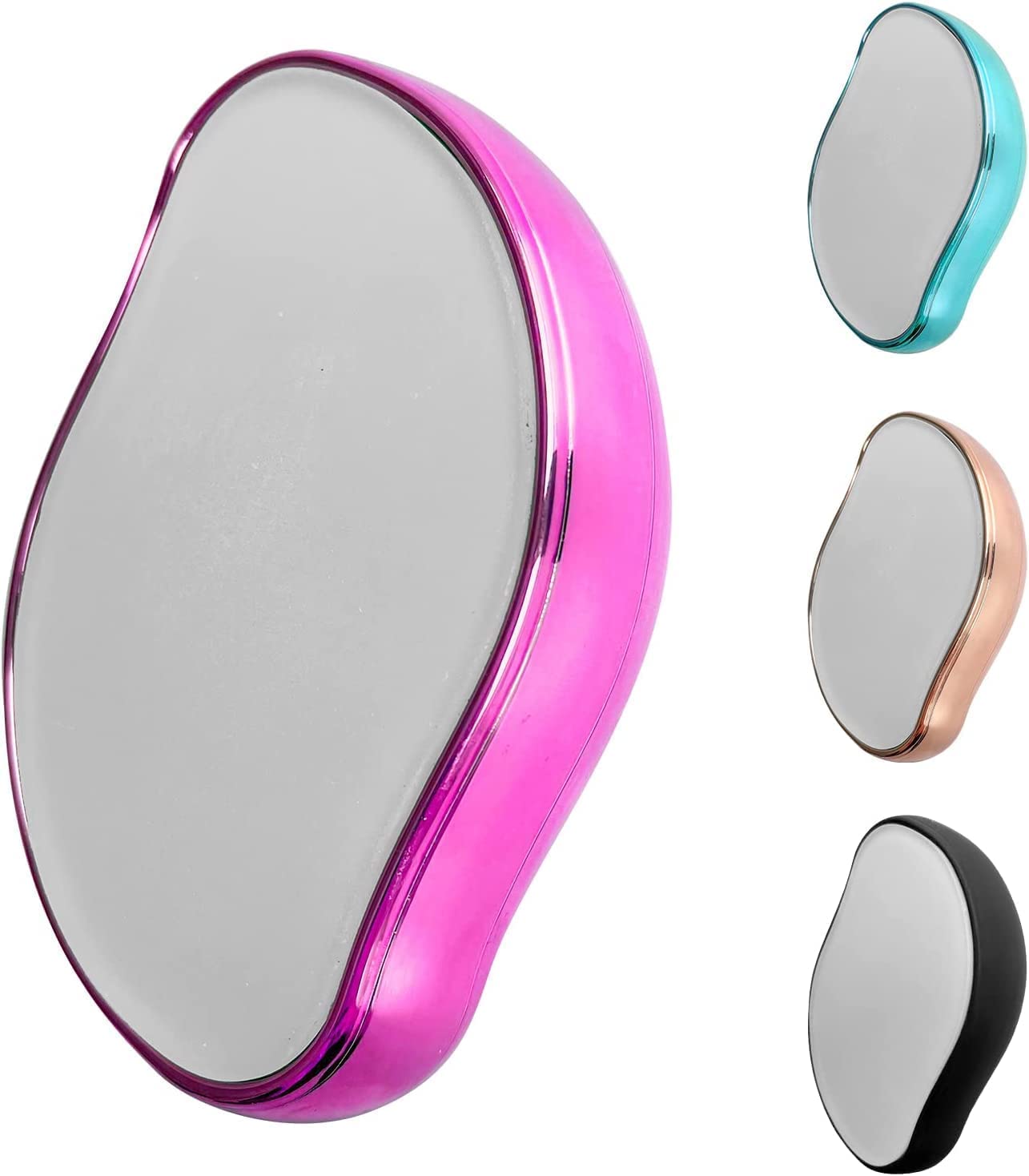 PP Enterprises Crystal Hair Remover for Women & Men - Upgraded Nano-Crystalline Technology, Reusable Painless Hair Removal Stone - Perfect for Smooth Legs, Arms & Bikini Line at Home or Travel - Better Than Veet Hair Removal Creams