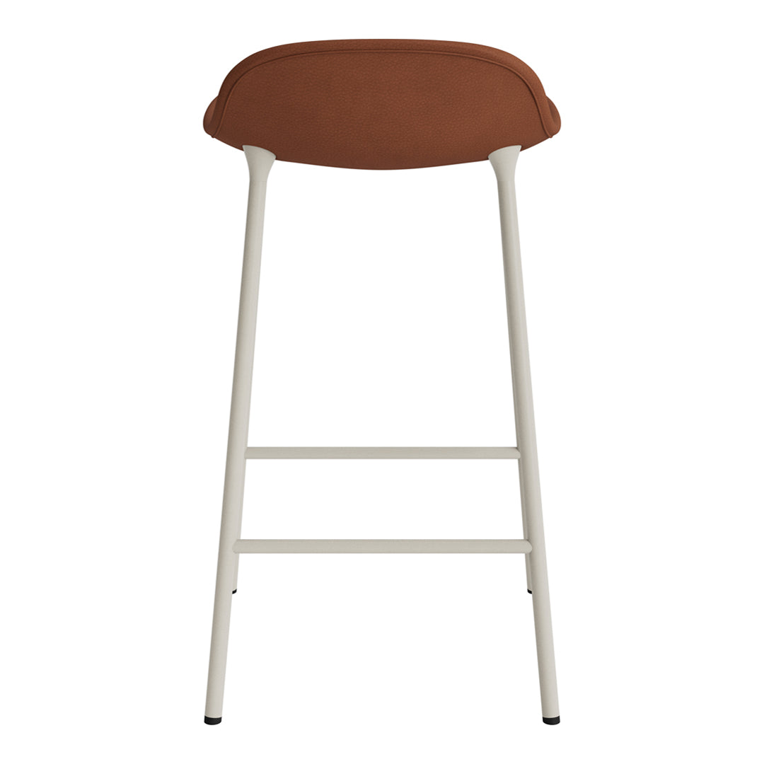 Modern Form Counter Stool with Sturdy Metal Legs & Comfortable Upholstered Seat - Perfect for Kitchen Islands, Breakfast Bars & Home Decor