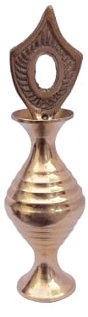 **Premium Brass Surma Holder with Funnel & 2 Kohl Sticks - Traditional Eye Makeup & Kohl Application Kit - Perfect for Ayurvedic & Natural Beauty Routines**    *(Use for traditional eye makeup, Ayurvedic treatments, or enhancing natural beauty with authentic kohl application.)*