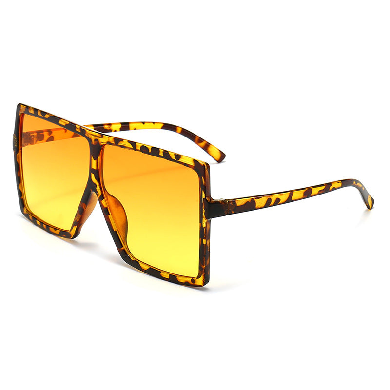 Stylish Square Acrylic Sunglasses for Women - UV Protection Fashion Shades - Perfect for Beach, Driving & Outdoor Activities