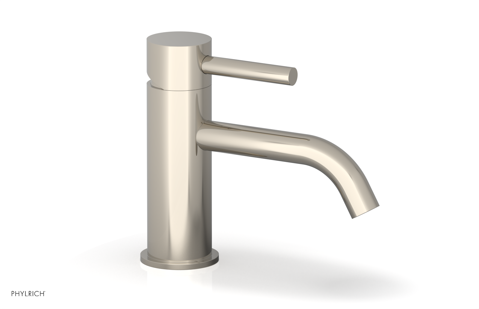 BASIC II Single Hole Bathroom Faucet with Lever Handle - Chrome Finish for Modern Sink Vanity - Perfect for Home, Hotel & Commercial Use
