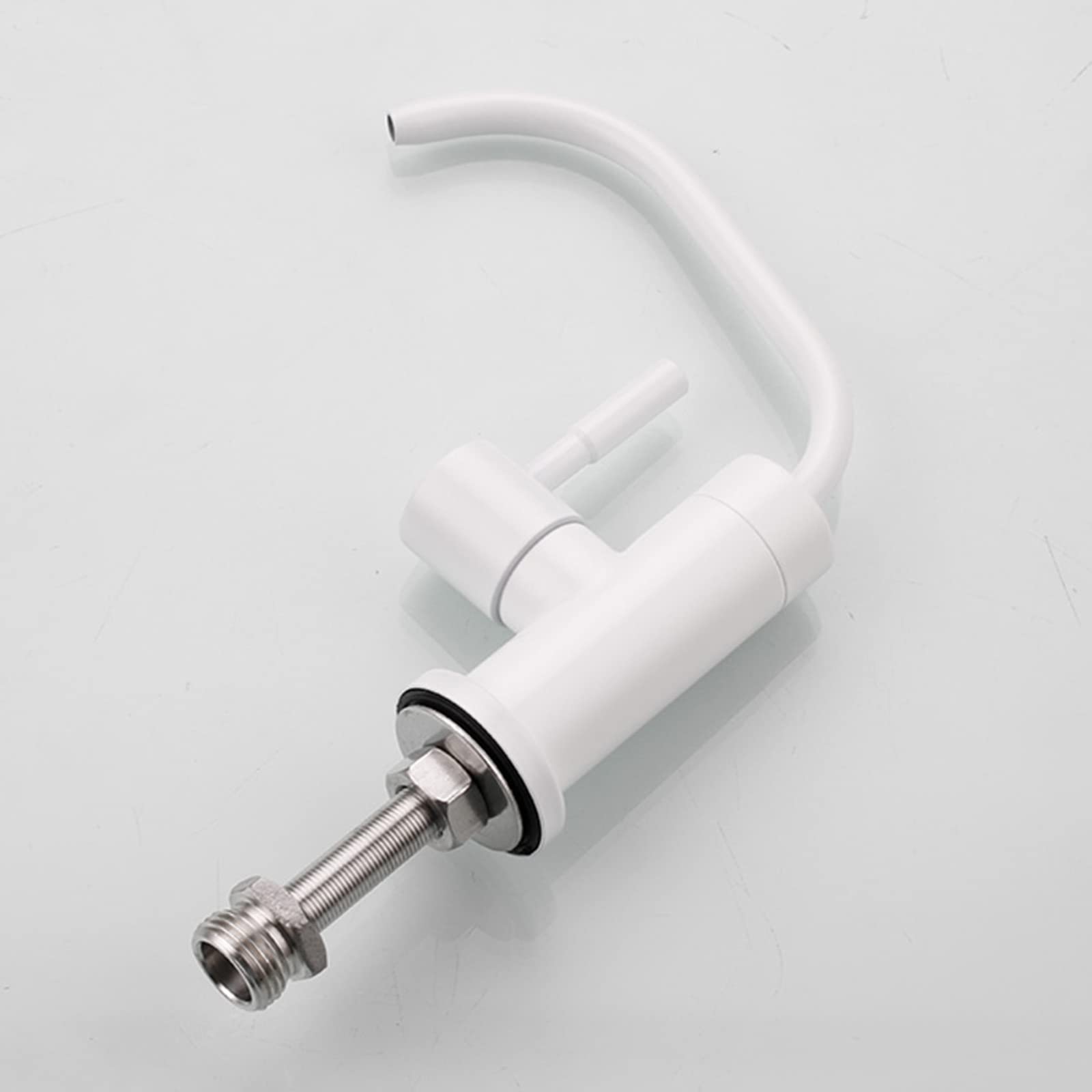 Stainless Steel Kitchen Faucet with Water Filter - Direct Drinking Water Tap in White | Perfect for Home, Office & RV Use