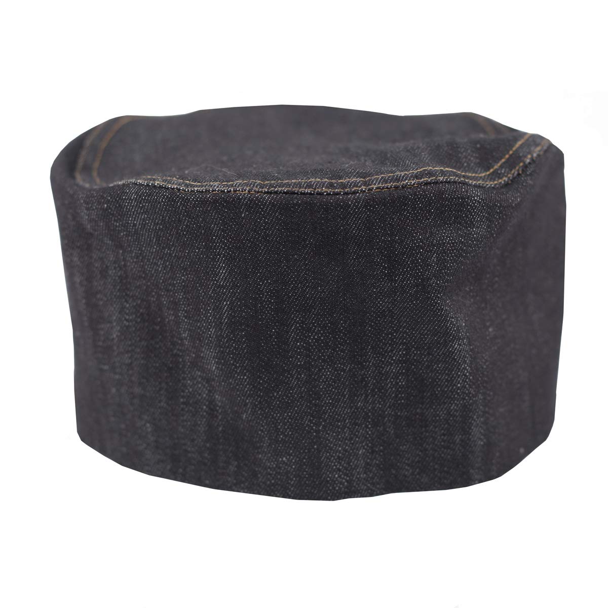 Averill's Professional Denim Chef Caps - Set of 6 for Kitchen Staff & Culinary Professionals | Durable & Stylish Headwear for Restaurants, Catering & Cooking Classes