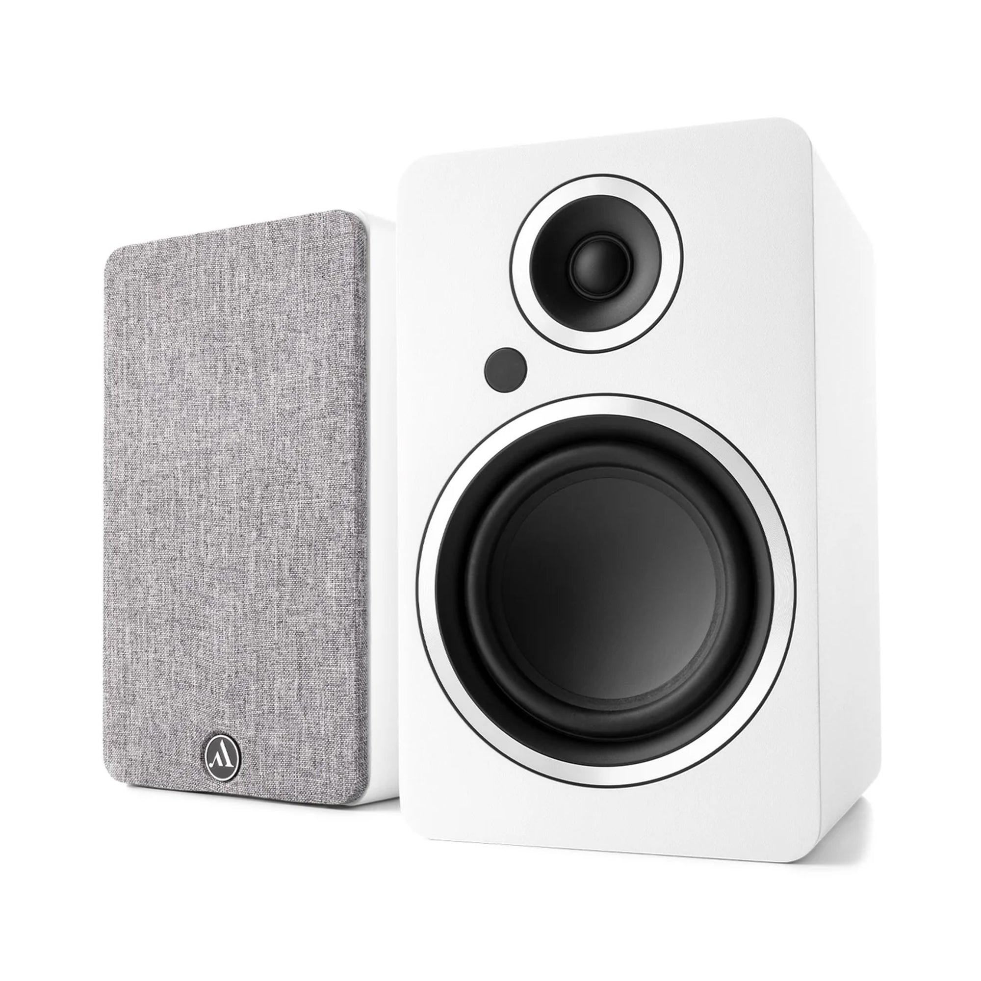 Argon FENRIS A5 Active Bookshelf Speakers - High-Quality Powered Studio Monitors for Home Audio, Gaming & Music Production | Compact Desktop Speakers for PC, Turntable & Home Theater Setup