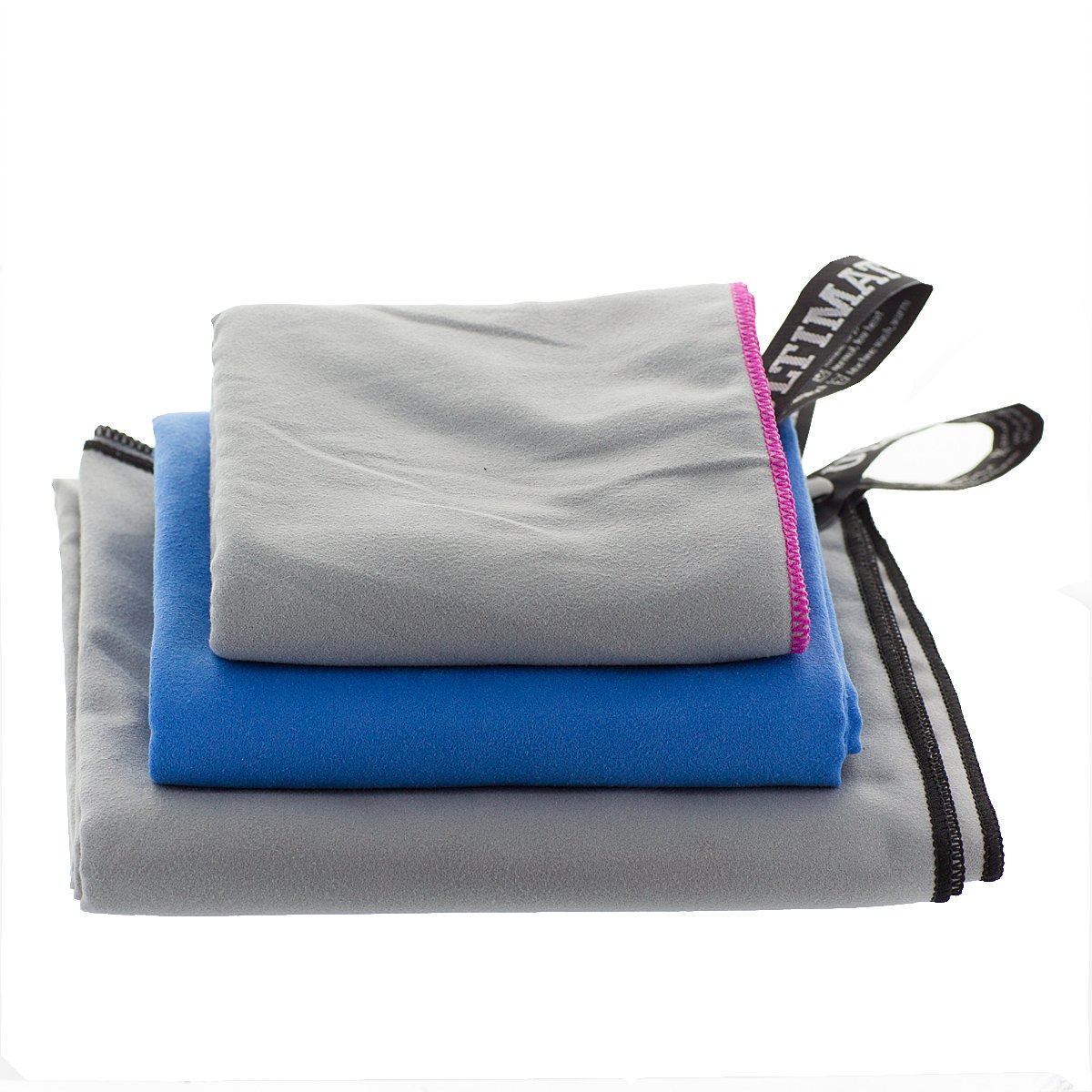 Ultra Absorbent Quick Dry Microfiber Travel Towel - Lightweight & Compact for Camping, Beach, Pool, Gym, Yoga & Swimming - Perfect for Outdoor Adventures & Sports Activities