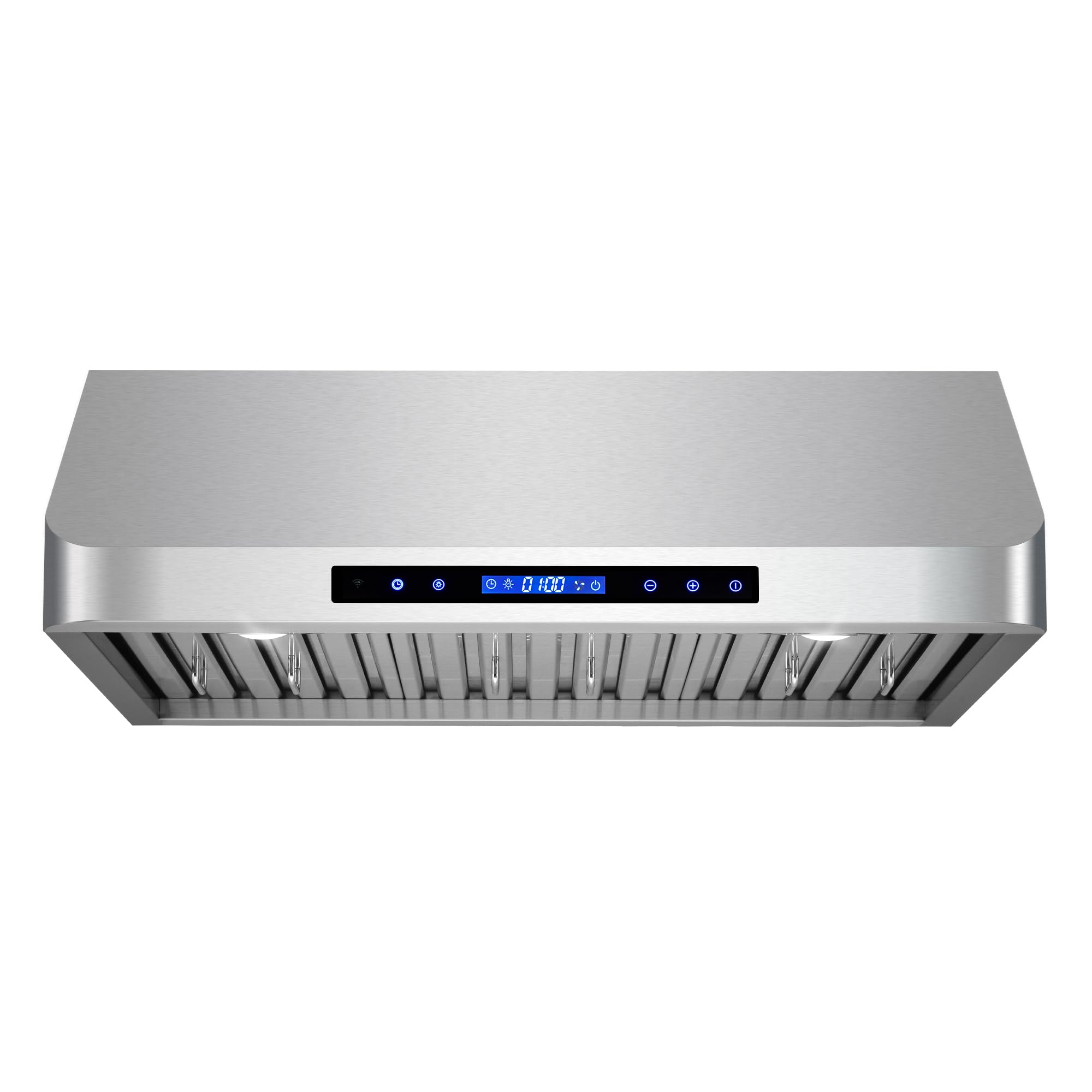 COSMO COS-QS75 30-Inch 500 CFM Ducted Under Cabinet Range Hood - Stainless Steel, Touch Control & LED Lights for Modern Kitchens | Perfect for Cooking, Ventilation & Home Upgrade