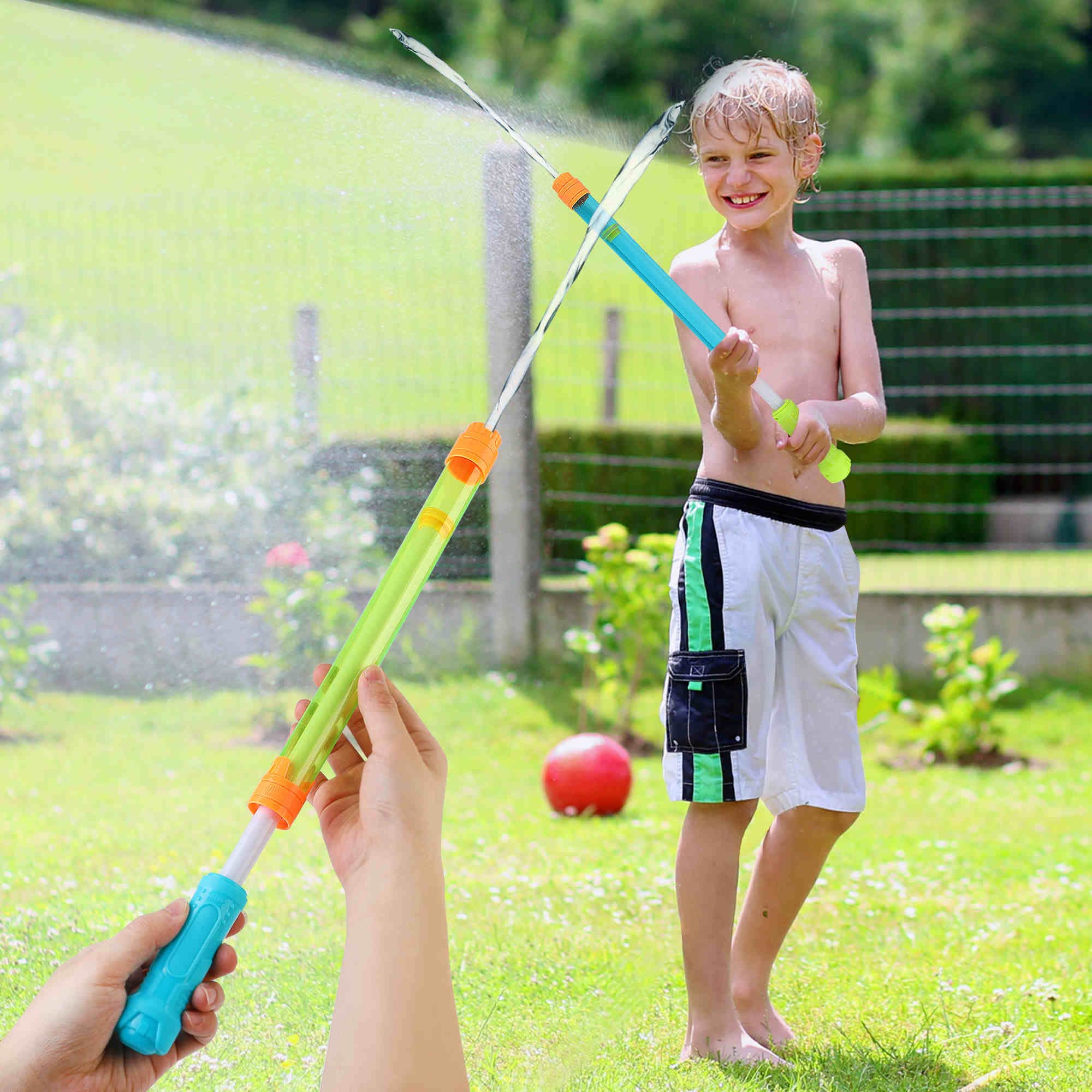 Water Guns for Kids - 18-Pack Pool Toys for Summer Water Fights Ages 3-8 | Outdoor Play & Beach Fun