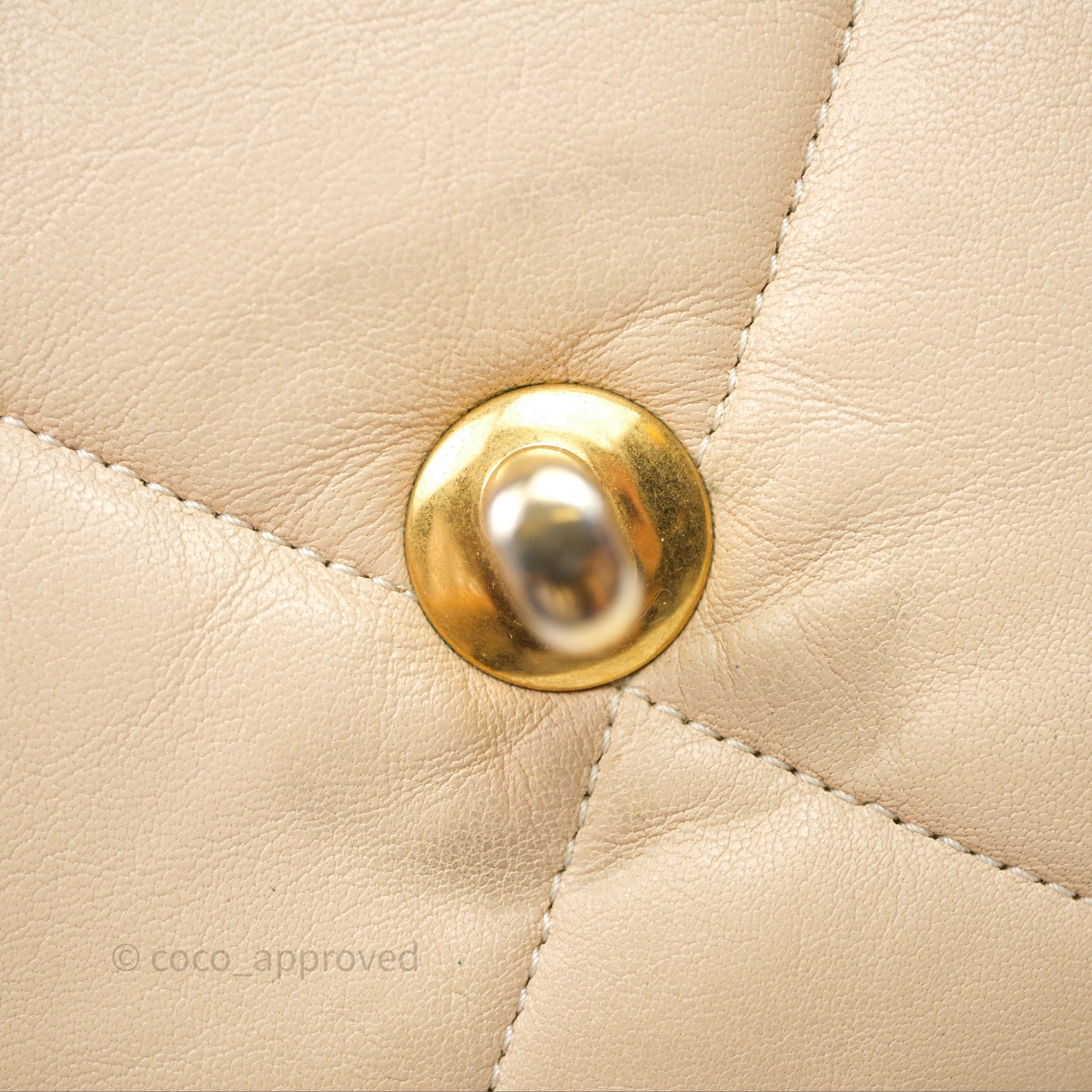 Chanel 19 Small Beige Mixed Hardware Flap Bag - Luxury Designer Handbag for Women | Perfect for Everyday Use, Work & Special Occasions
