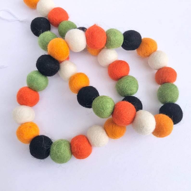 Monster Mash Halloween Garland - Spooky Party Decor for Home, Classroom, and Office | Perfect for Halloween Decorations, Themed Parties & Festive Events