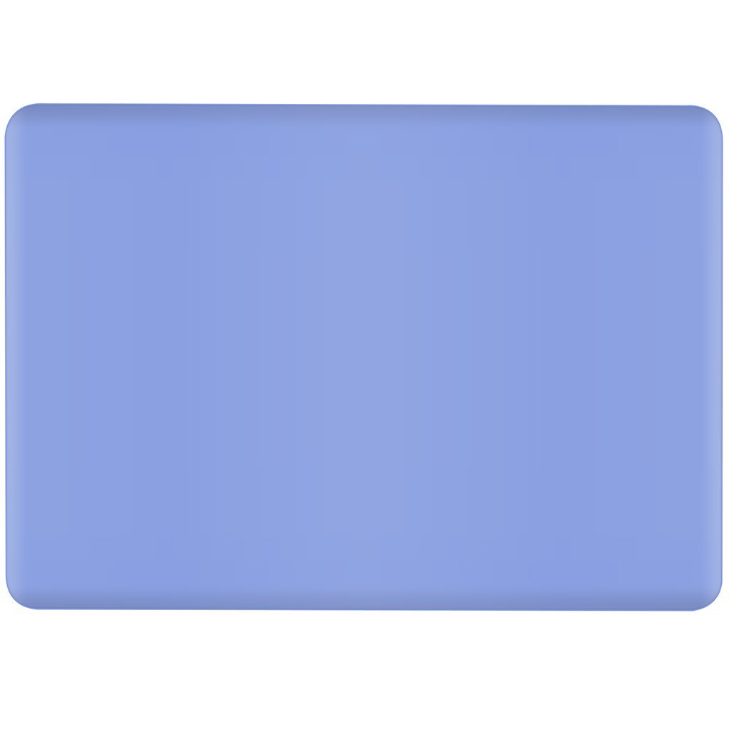 UESWILL Smooth Soft Touch Matte Hard Shell Case Cover for MacBook 12 inch Retina Display (Model A1534) - Premium Protection with Microfiber Cleaning Cloth in Serenity Blue | Perfect for Work, Travel & Everyday Use